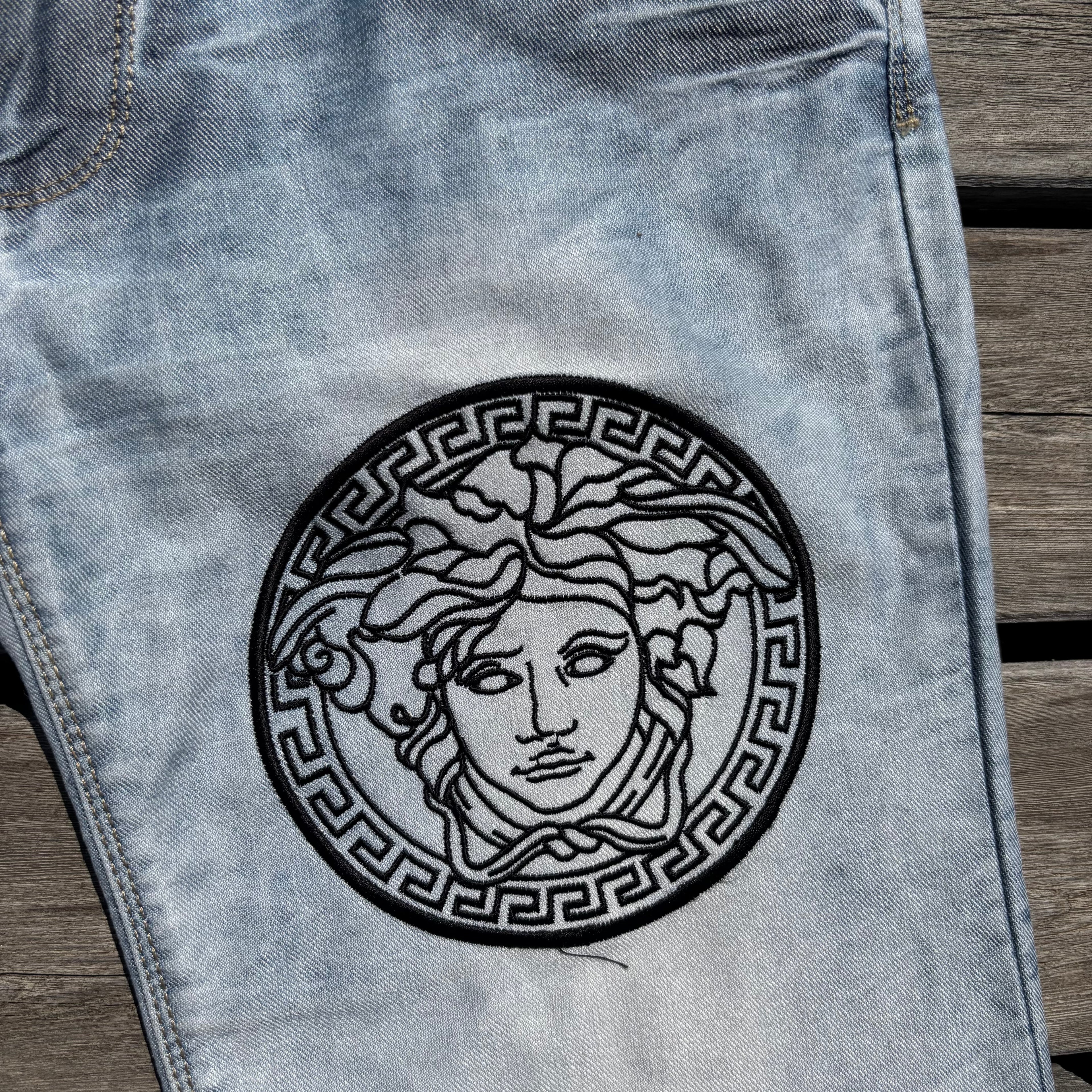 Versace Designer Jeans für Frauen Lowwaist Bootcut women vintage 90s 00s (S95) S