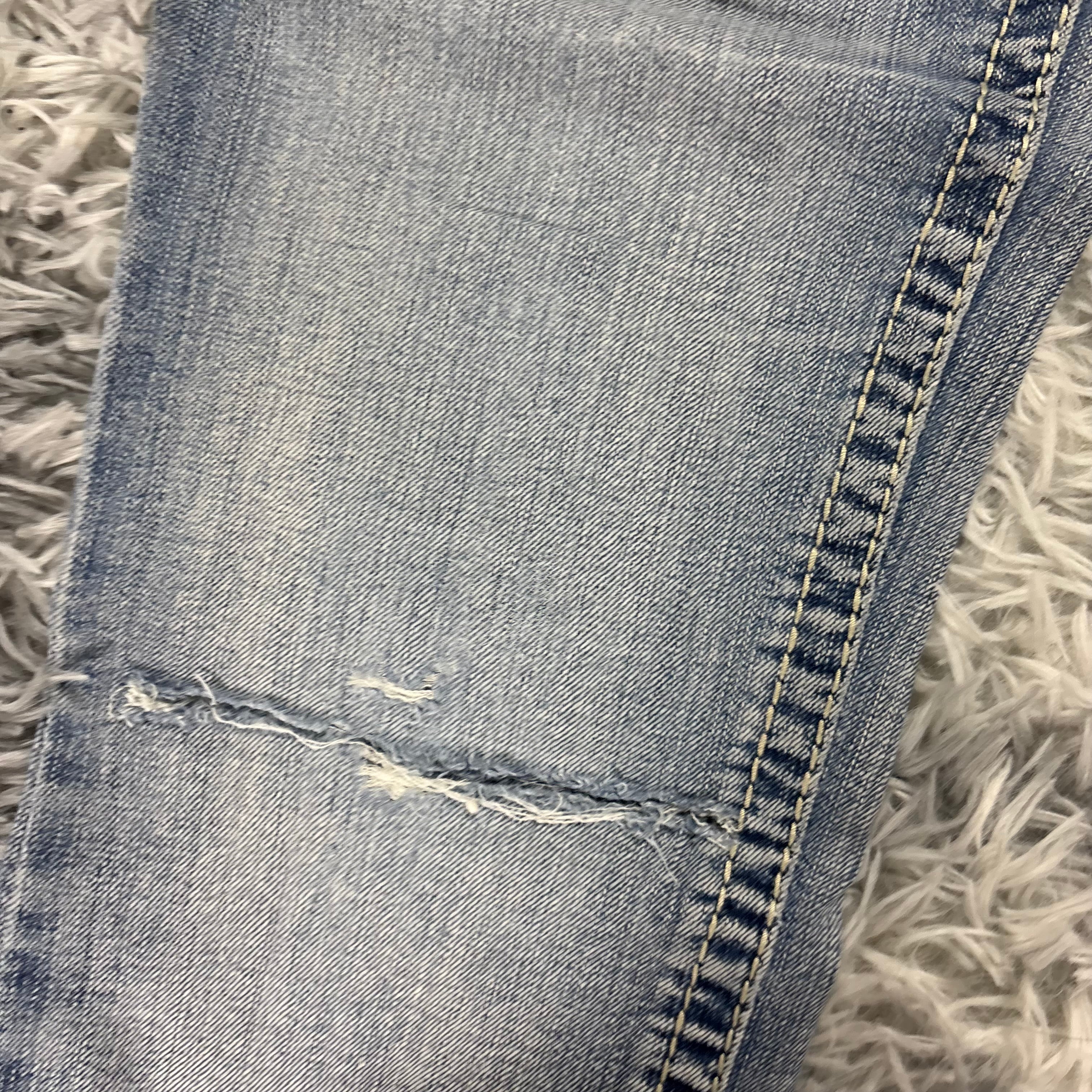 Y2K Lowwaist Bootcut Jeans mit Backprint /women 00s 90s vintage baddie (S) S27
