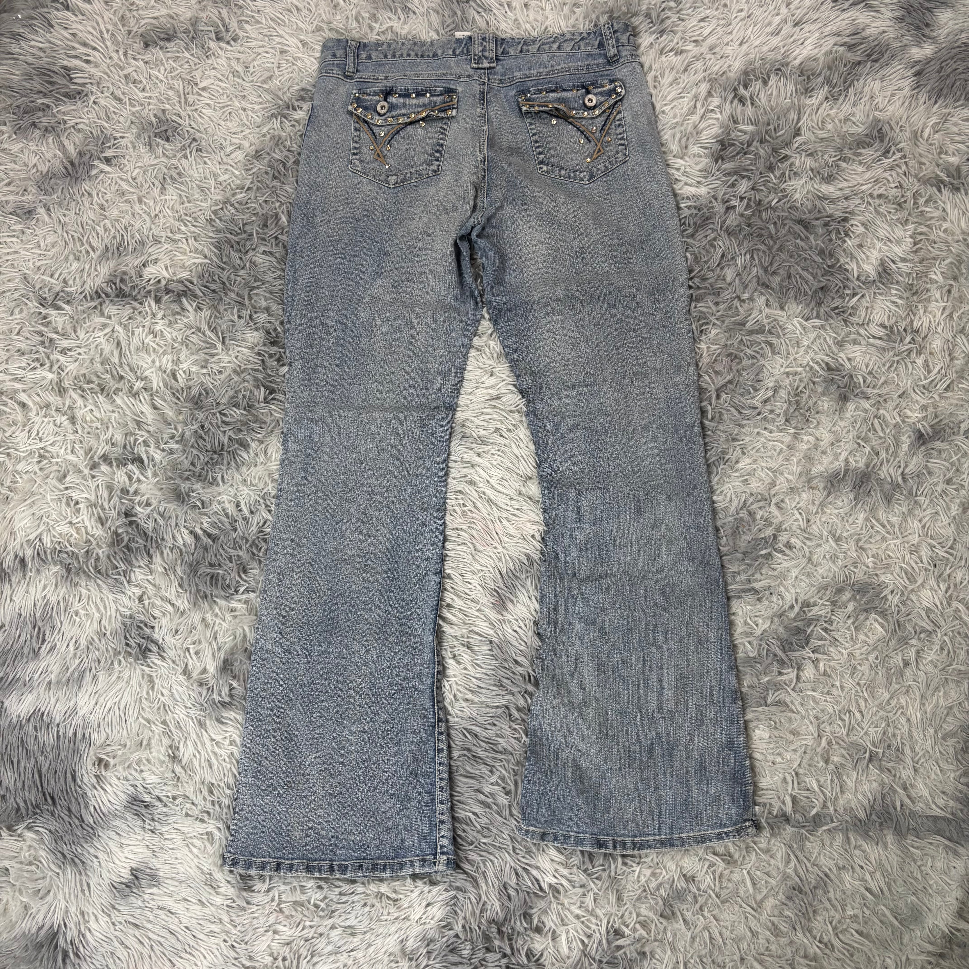 Vintage Y2K Lowwaist Bootcut Jeans /90s 00s (S12) M-L