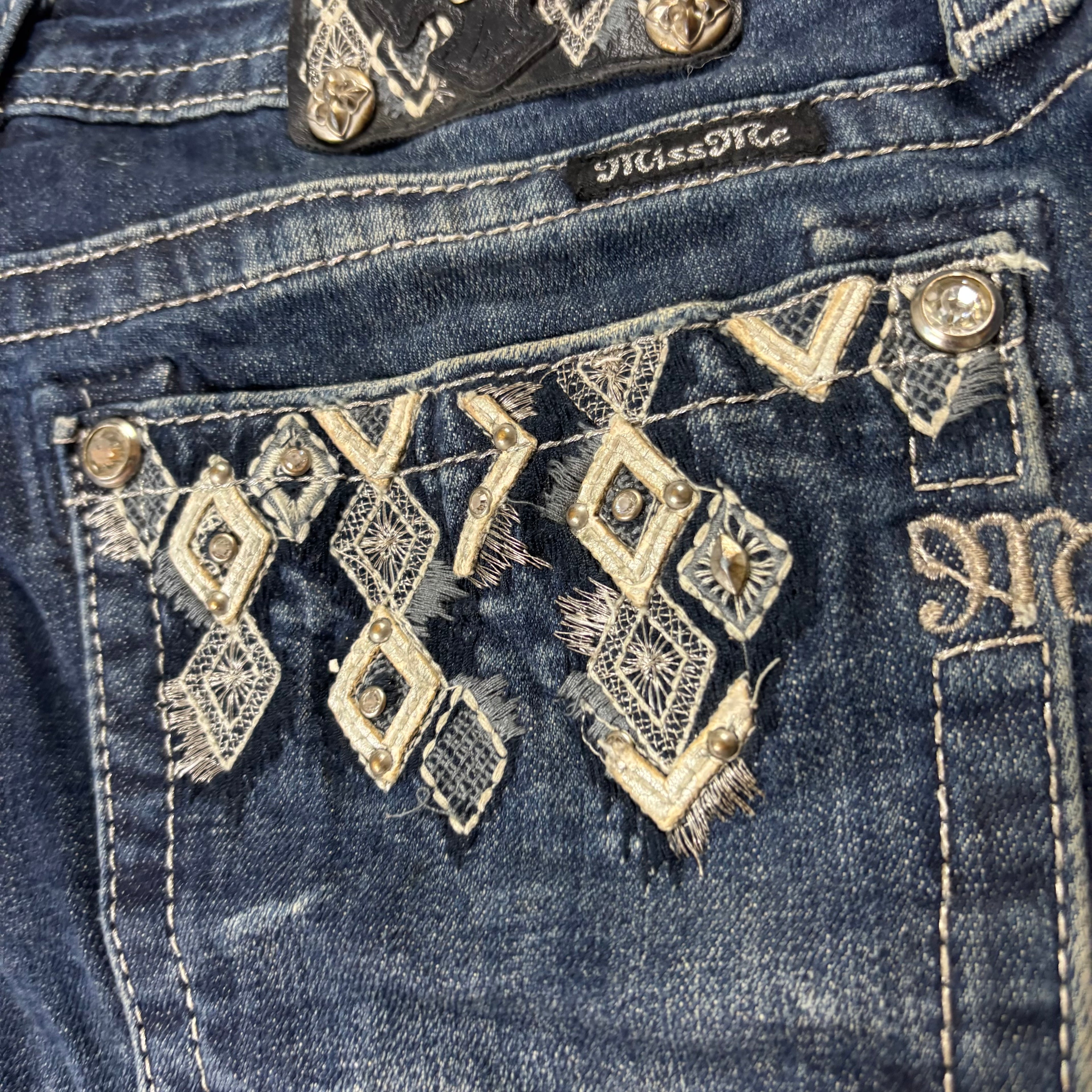 Süße Miss Me Shorts für Frauen /vintage 00s 90s style XXL S7