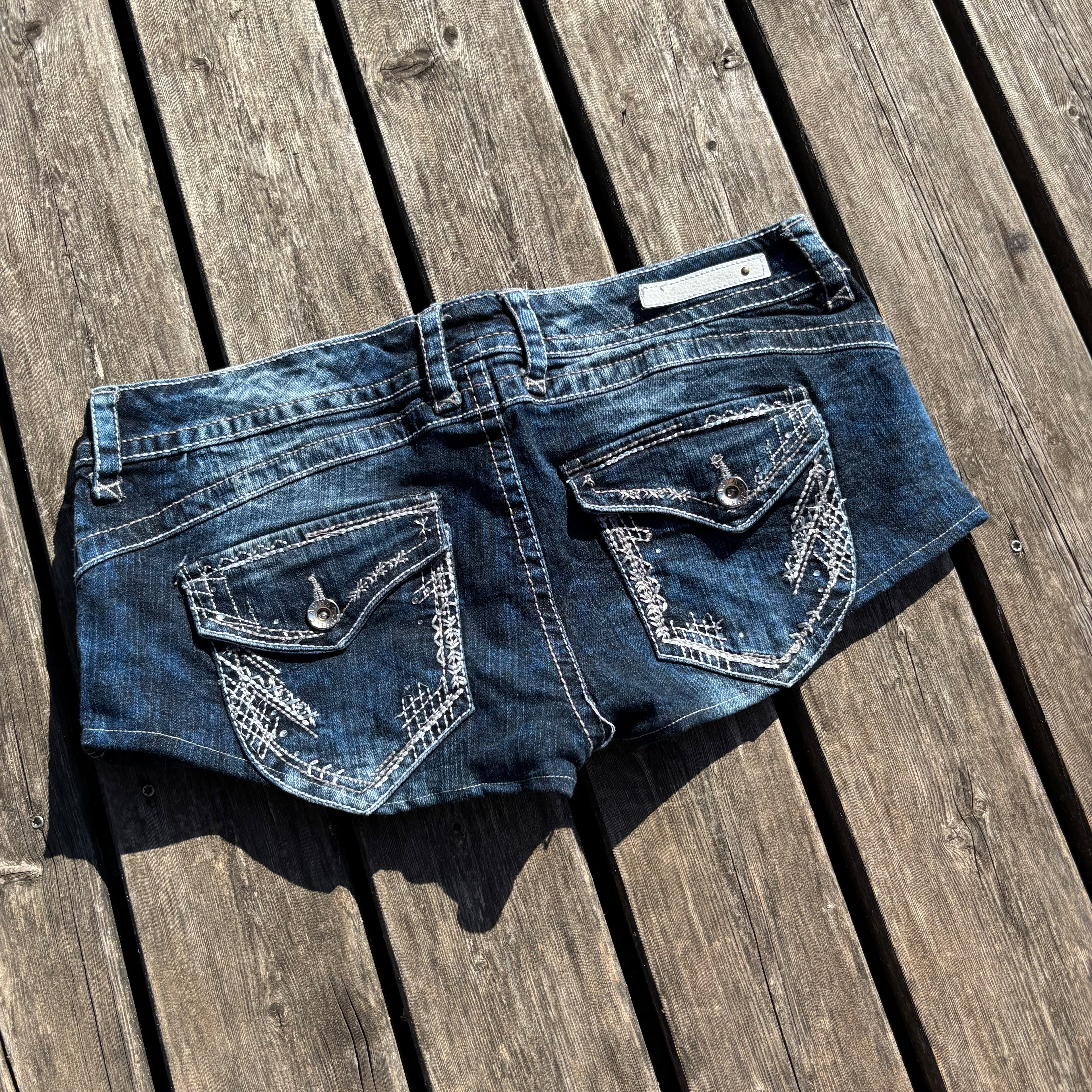 Süße Y2K Shorts / hotpants women 00s 90s vintage baddie (L-XL) S46