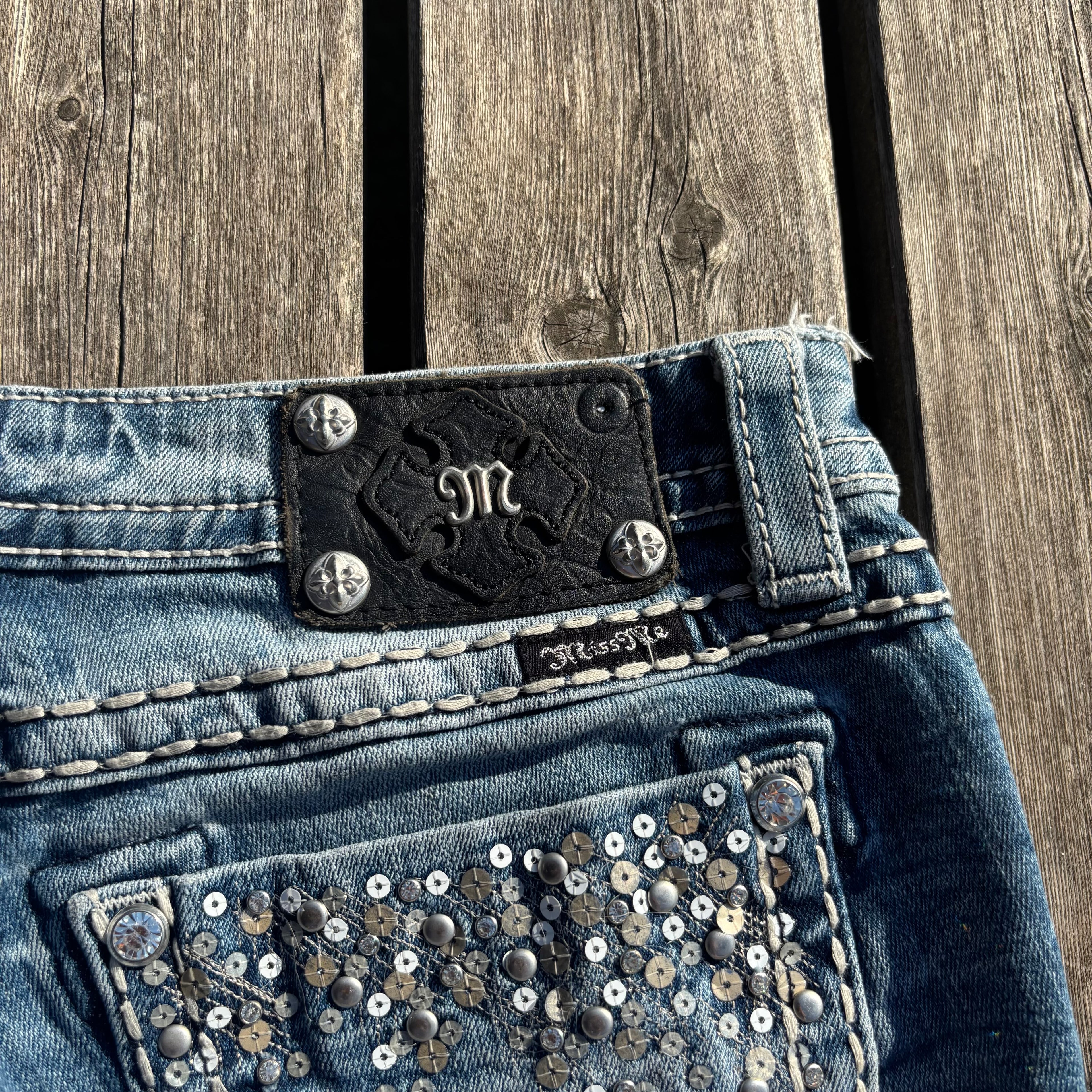 Süße Miss Me Shorts/ Hotpants für den Sommer L-XL/women 00s 90s vintage baddie S72