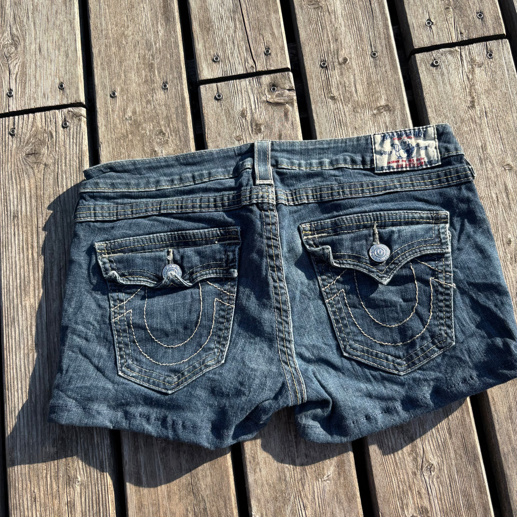 Süße True Religion Shorts /Hotpants /00s 90s vintage baddie S53 (L)
