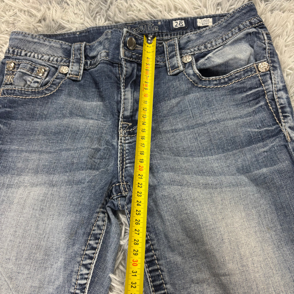 Süße Miss Me Jeans mit Hufeisen Backprint /women vintage 00s 90s style S-M (28) S9