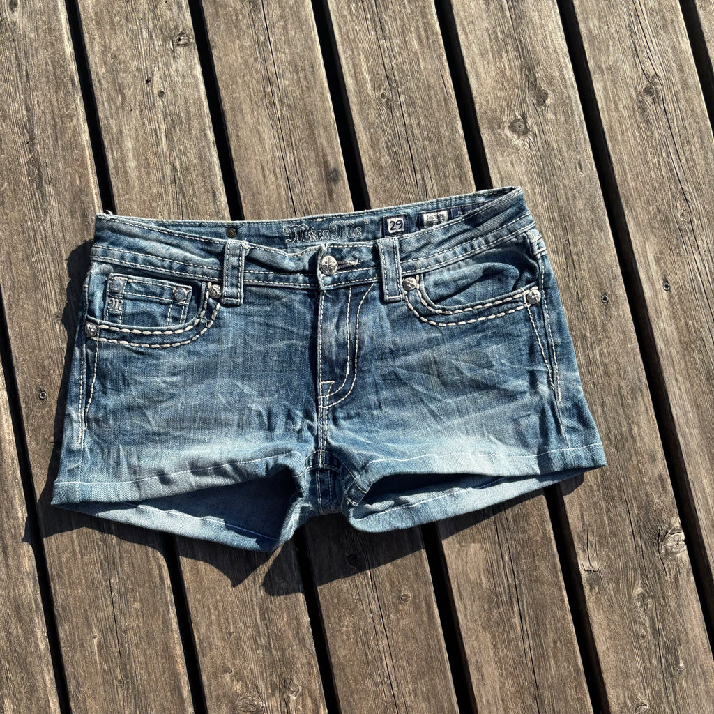 Süße Miss Me Shorts/ Hotpants für den Sommer L-XL/women 00s 90s vintage baddie S72