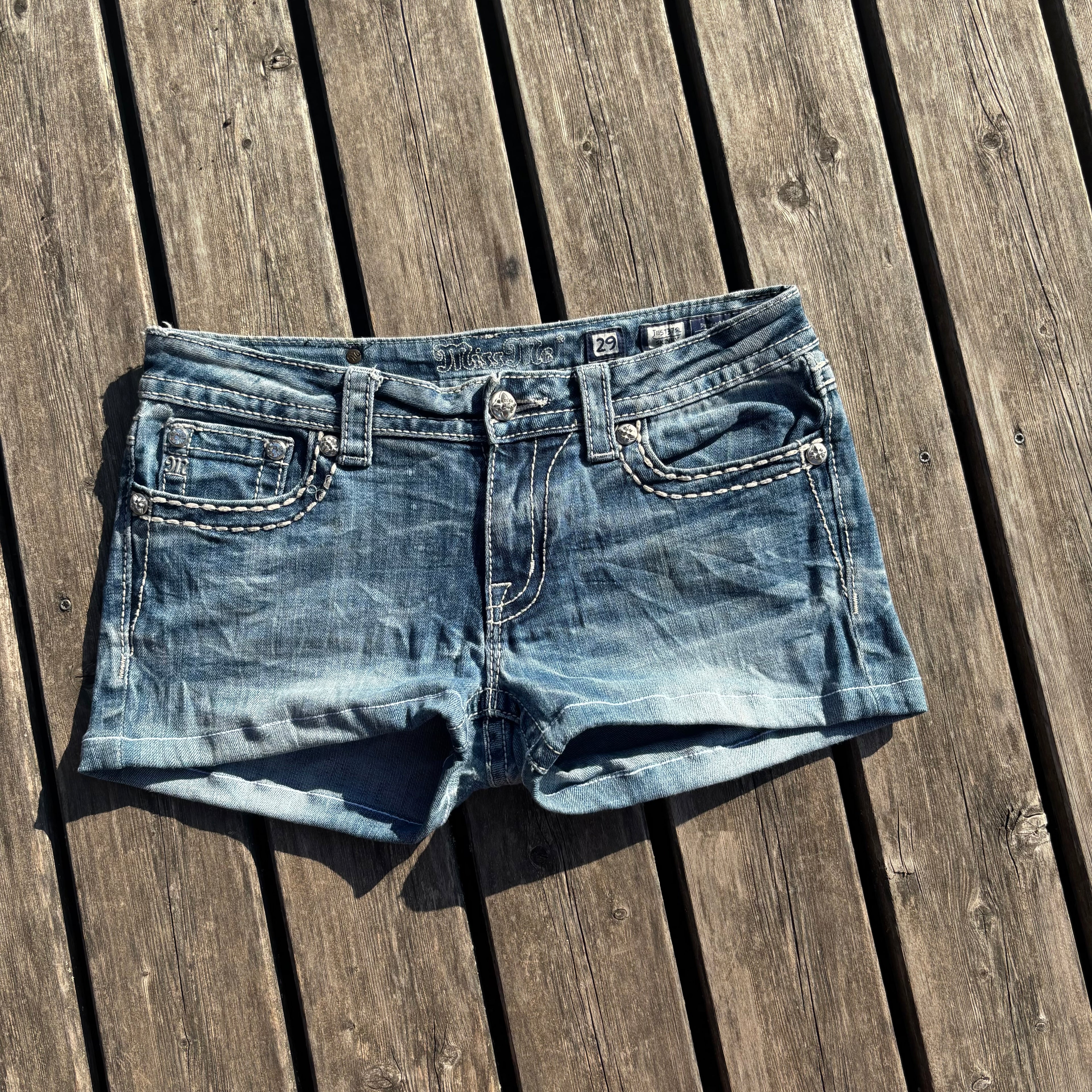 Süße Miss Me Shorts/ Hotpants für den Sommer L-XL/women 00s 90s vintage baddie S72