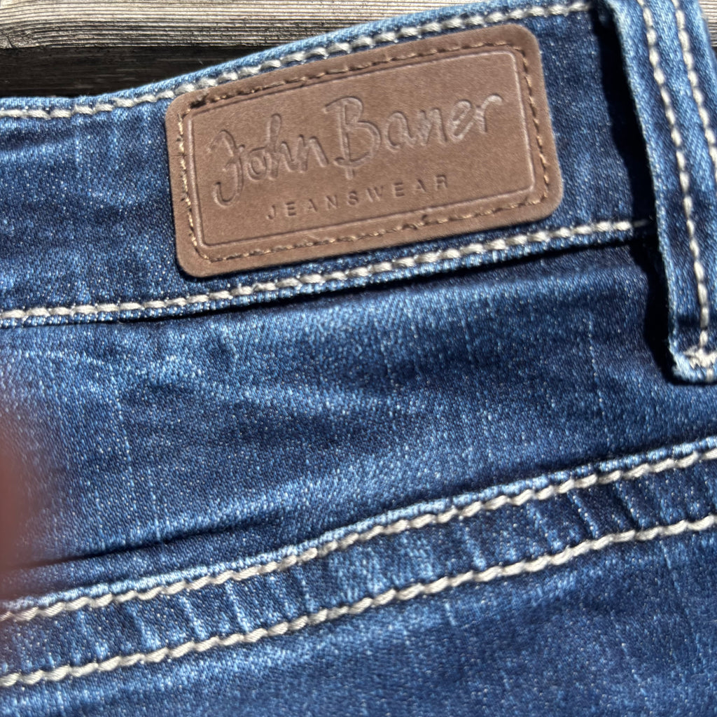 Süße Y2K Lowwaist Bootcut Jeans mit tollen Backprint /women 00s 90s vintage baddie (XL) S99