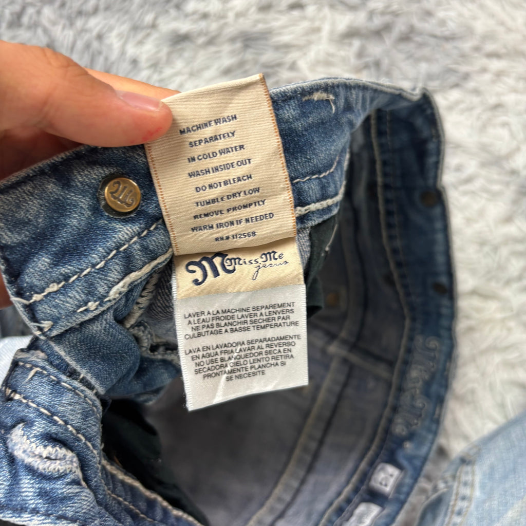 Süße Miss Me shorts /hotpants women vintage 00s 90s style S-M) S5