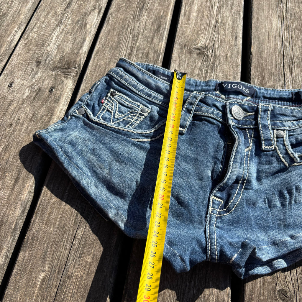 Süße Y2K shorts /hotpants mit backprint /women 00s 90s vintage 00s baddie (XXS-XS) S44