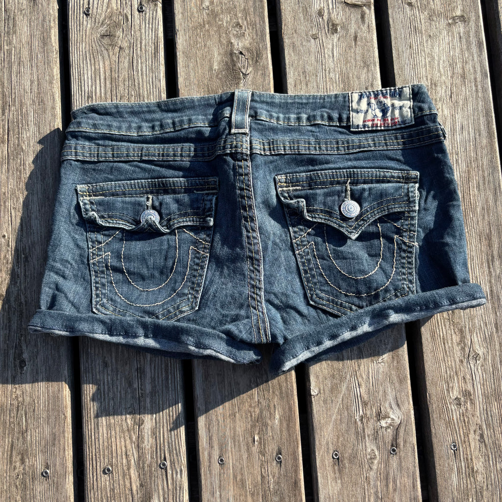 Süße True Religion Shorts /Hotpants /00s 90s vintage baddie S53 (L)