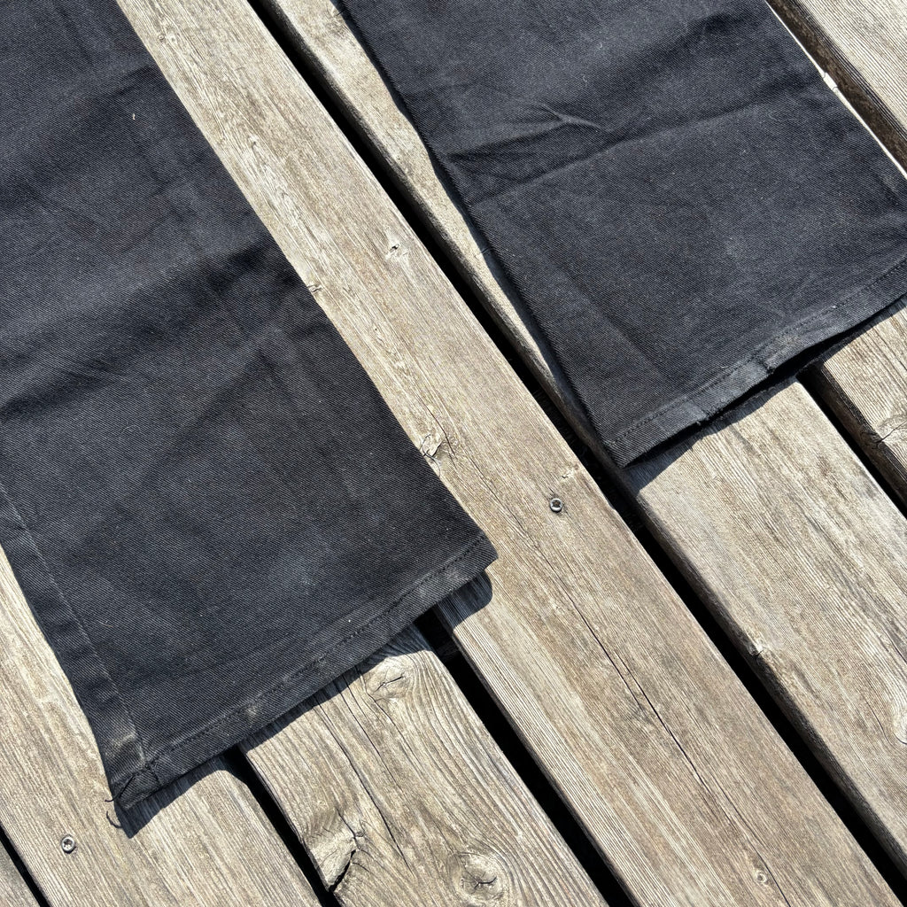 Süße Y2K Jeans mit backprint /schwarze women 00s 90s vintage baddie(M) S40