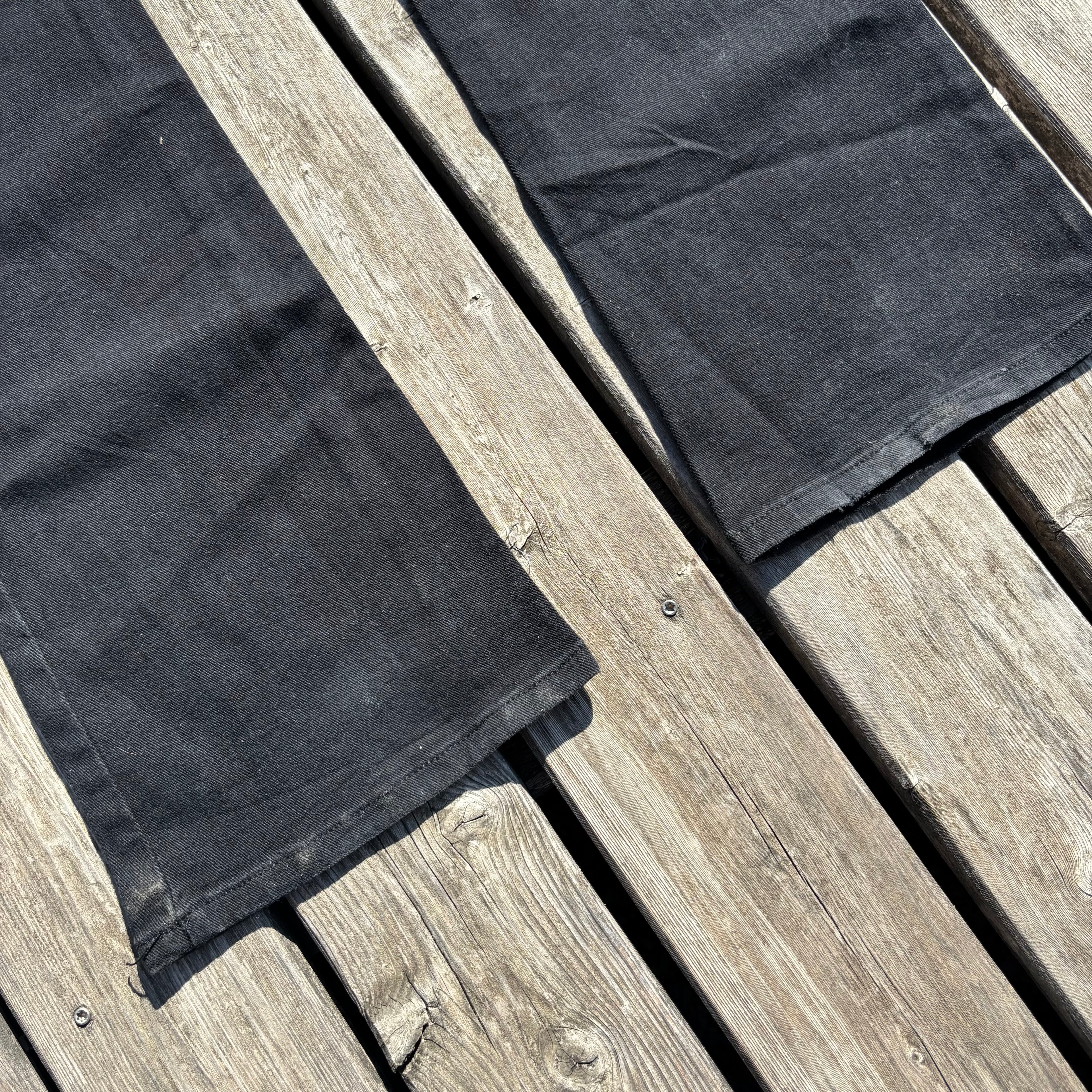 Süße Y2K Jeans mit backprint /schwarze women 00s 90s vintage baddie(M) S40