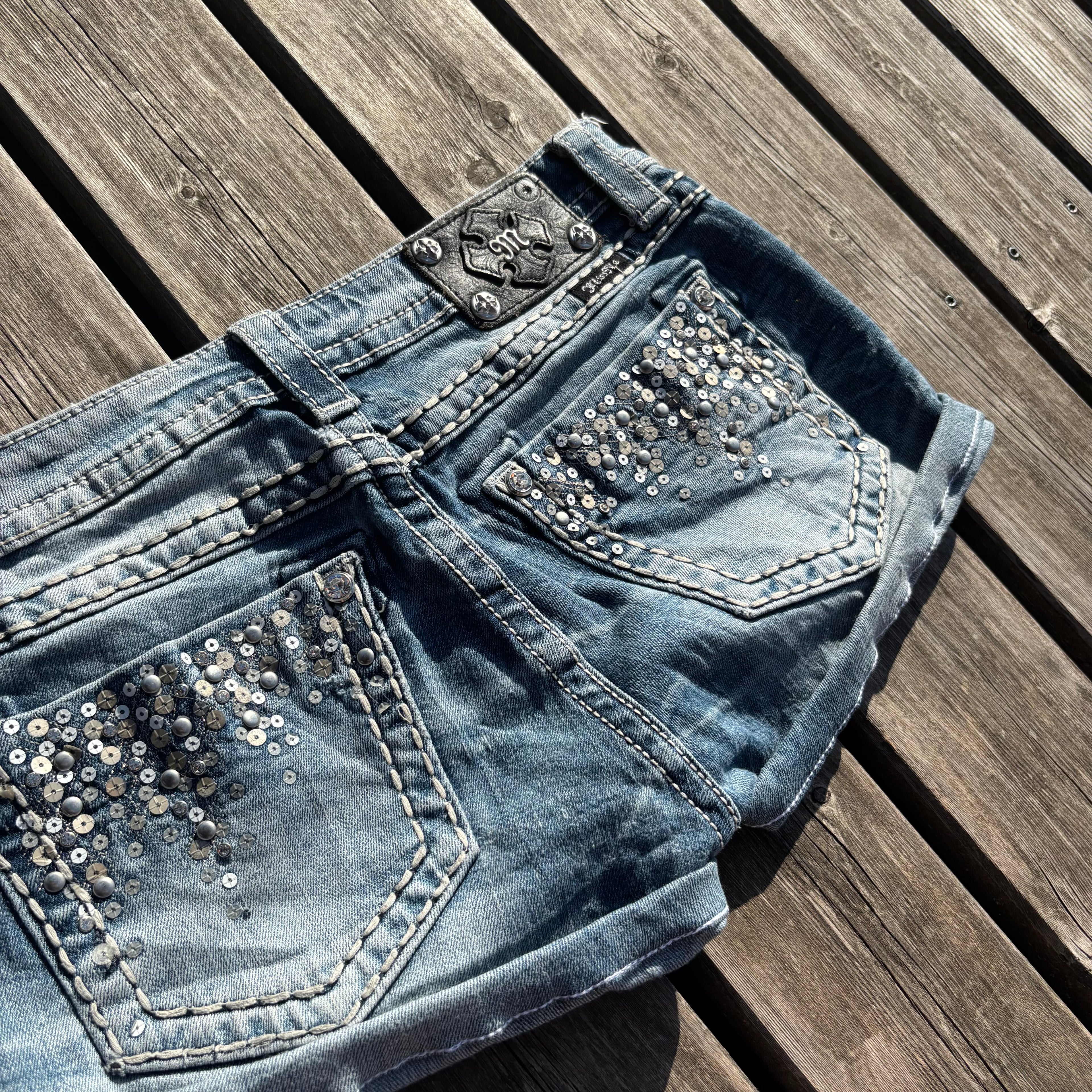 Süße Miss Me Shorts/ Hotpants für den Sommer L-XL/women 00s 90s vintage baddie S72