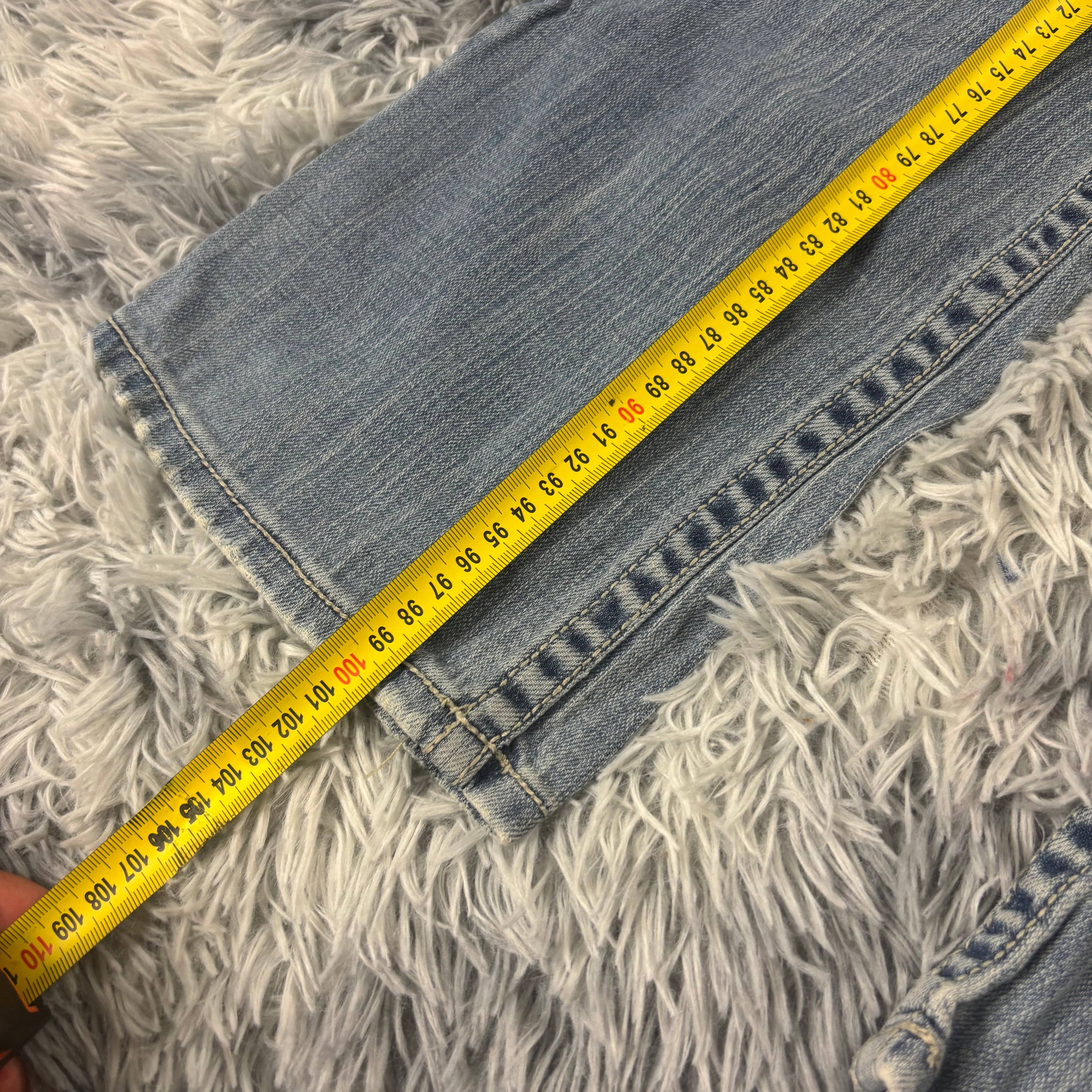 Süße Y2K Vintage women Jeans lowwaist Bootcut 00s 90s style M (S14)