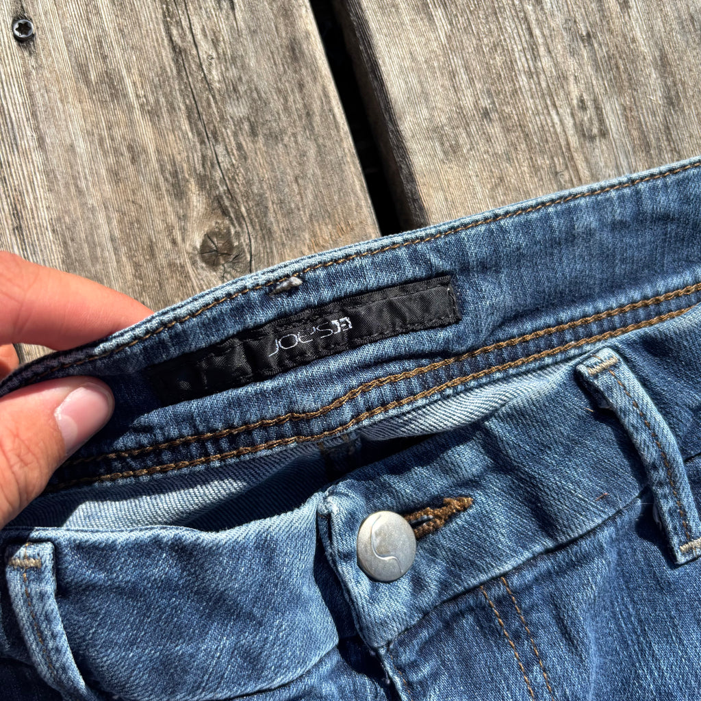 Süße Y2K Jeans mit backprint /streetwear women 00s 90s vintage baddie (XS-S) S41