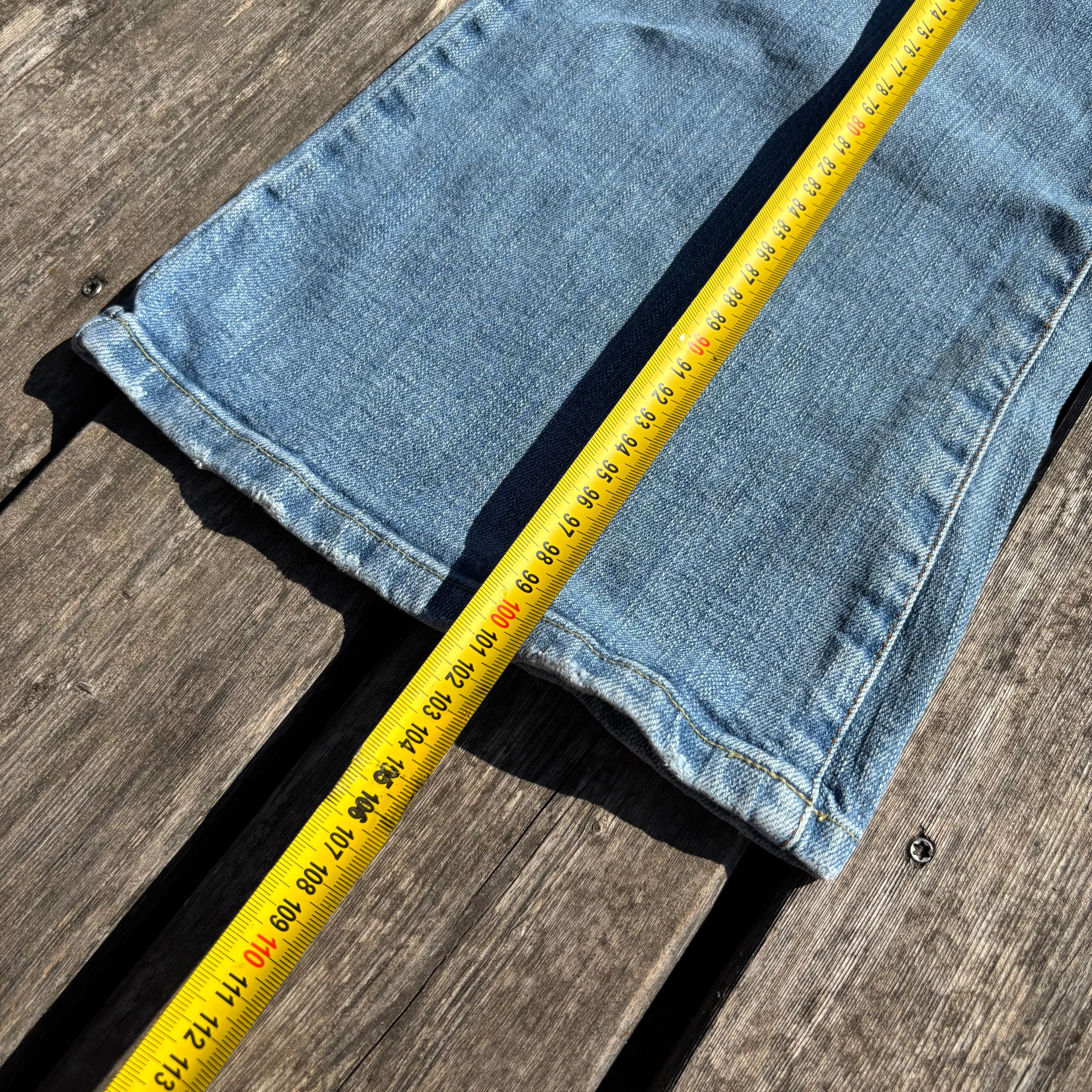 Süße Y2K Lowwaist Bootcut Jeans mit tollen Backprint /women 00s 90s vintage baddie(S-M) S61