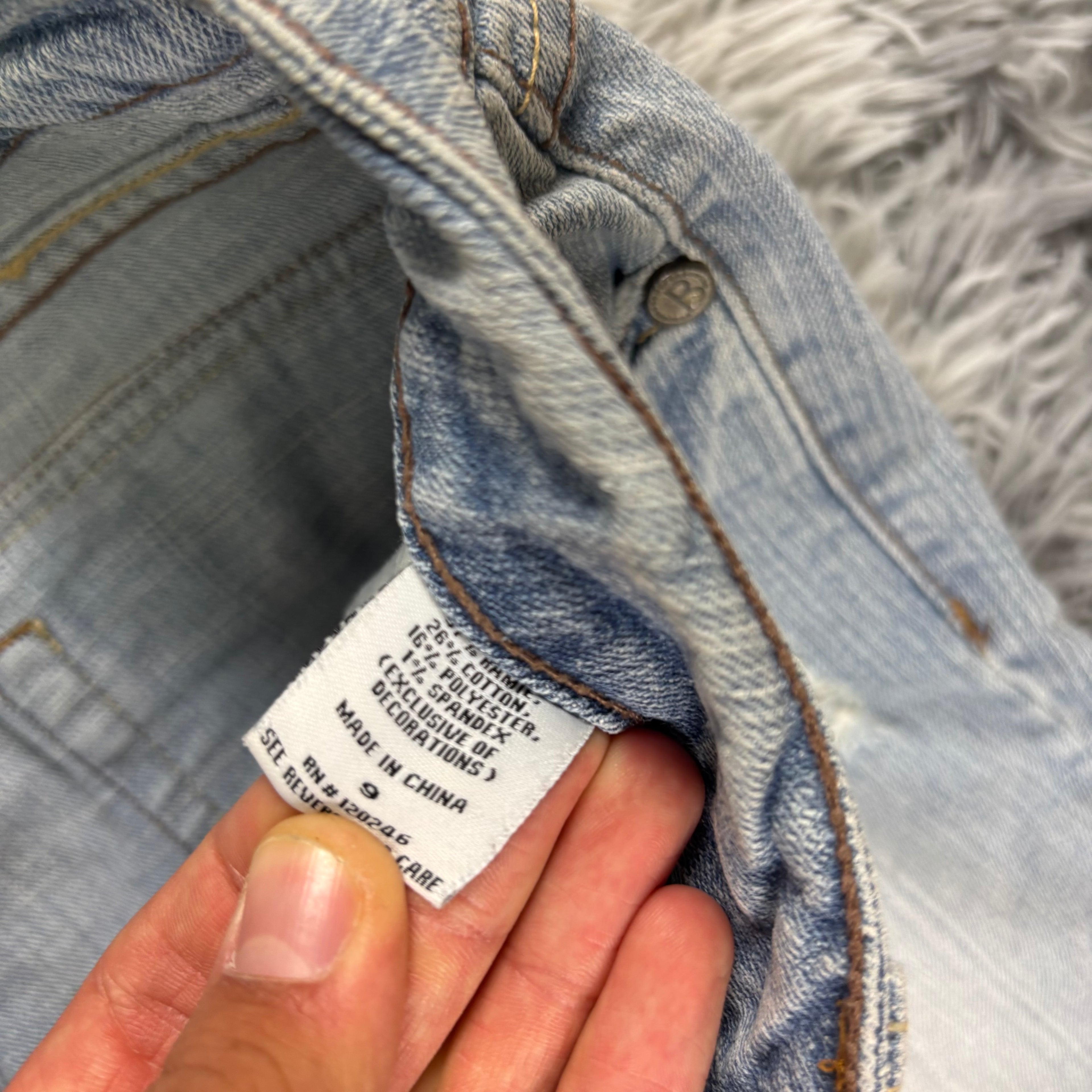 Süße Y2K Vintage Bootcut Lowwaist Jeans /streetwear women 00s 90s S13 (M)