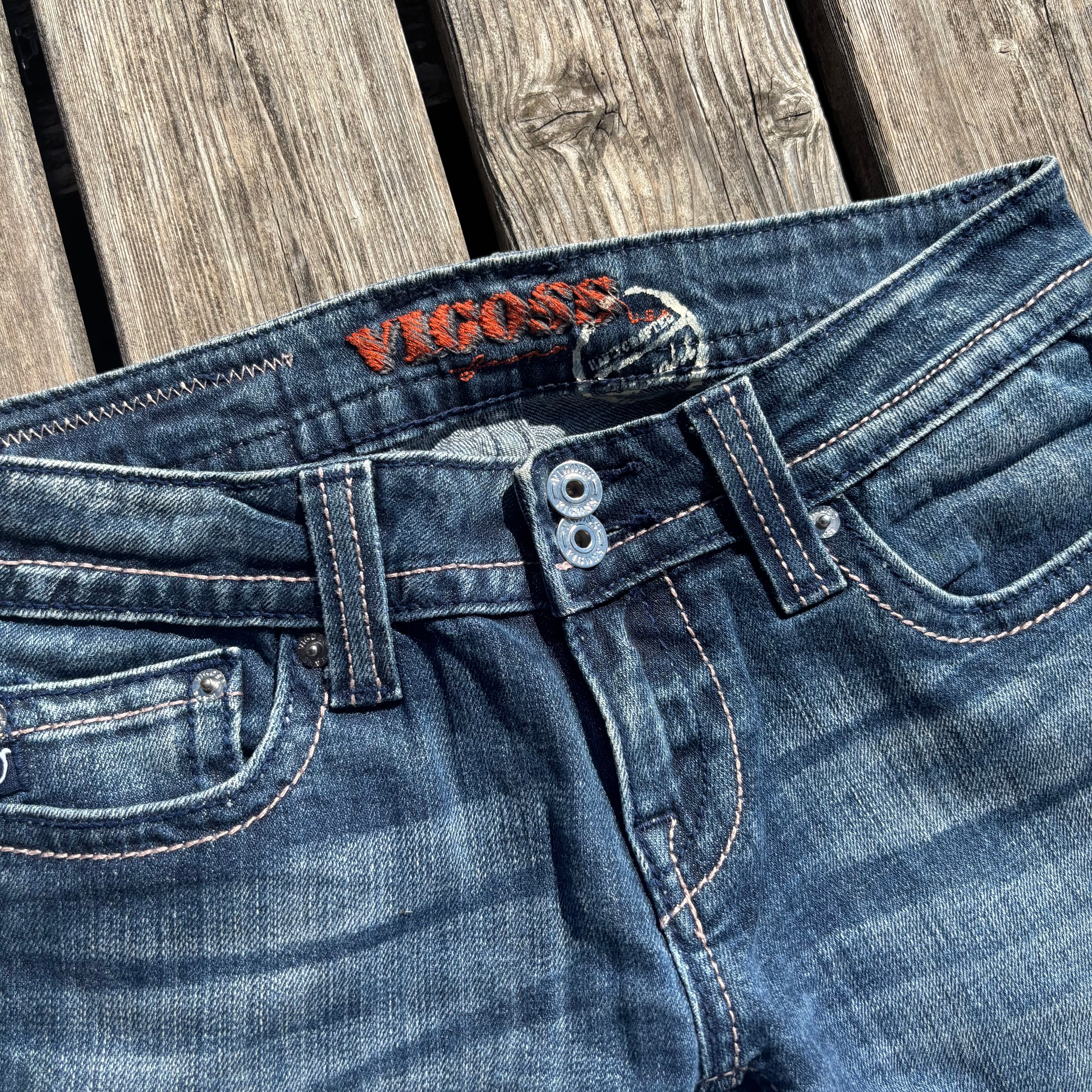 Süße Y2K Vigoss Lowwaist jeans /straight women 00s 90s vintage (XS-S) S37