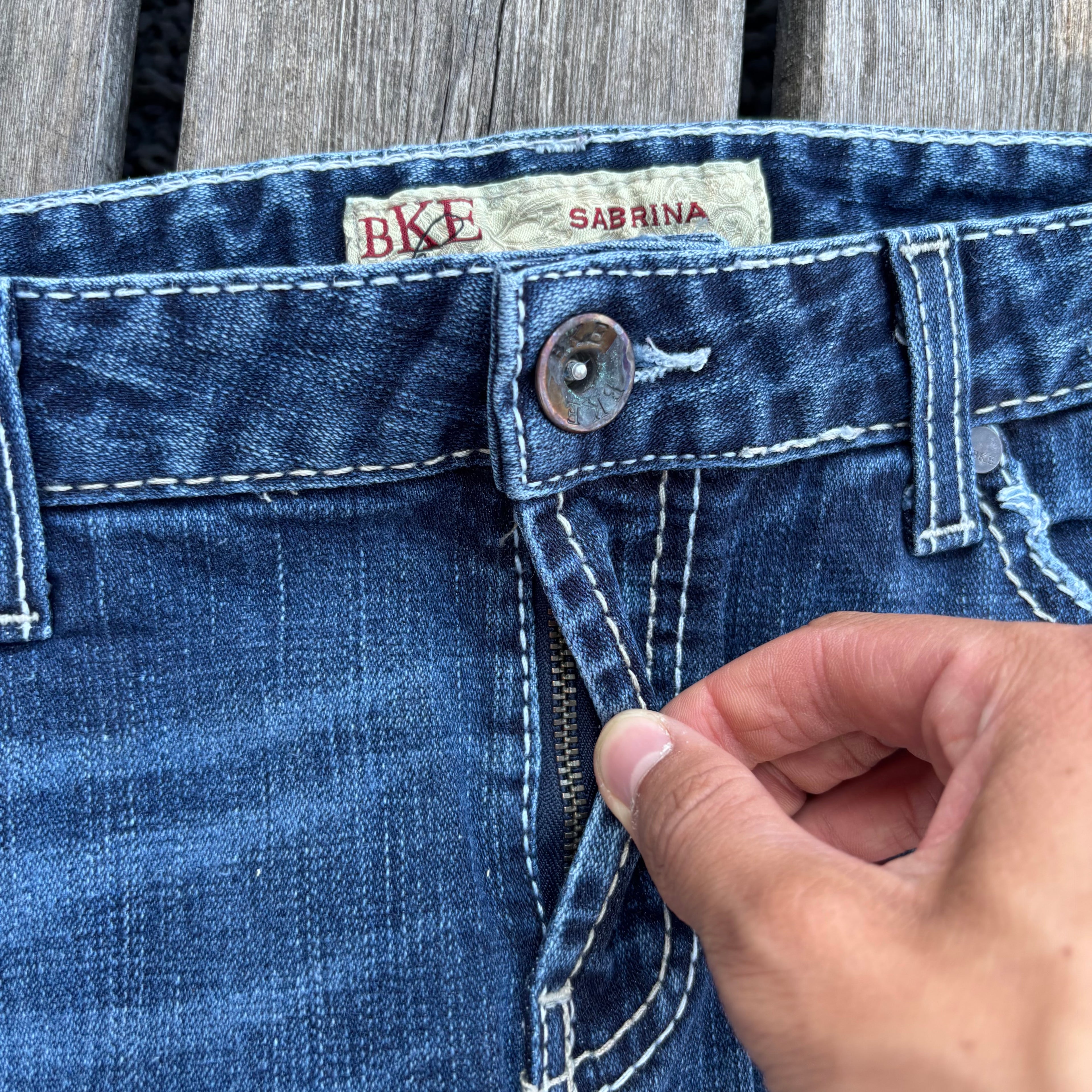 Süßer Y2K Rock mit Backprint für den Sommer /90s 00s vintage baddie (L-XL) S89