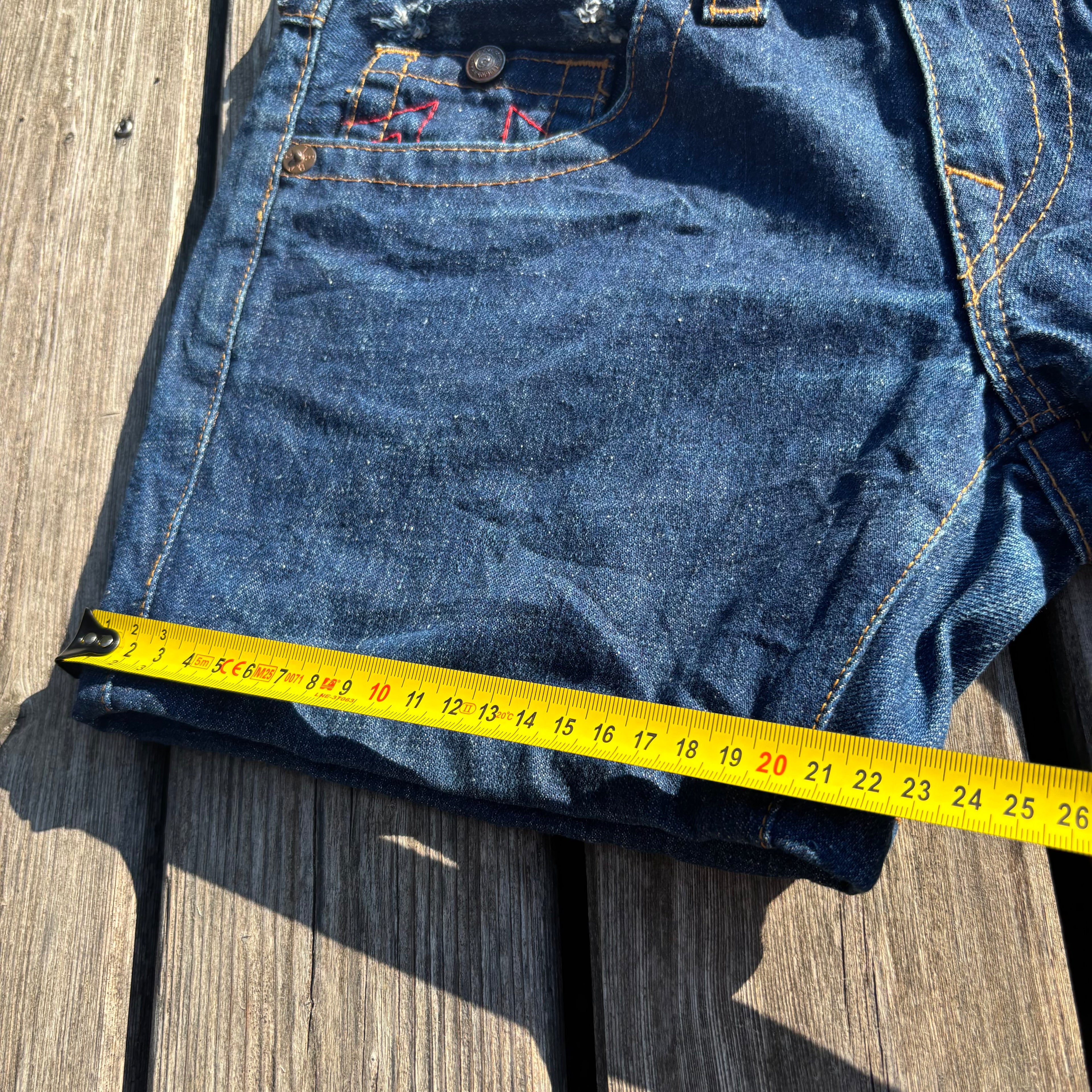 Süße True Religion Shorts / Hotpants für Frauen /M 00s 90s vintage baddie S75