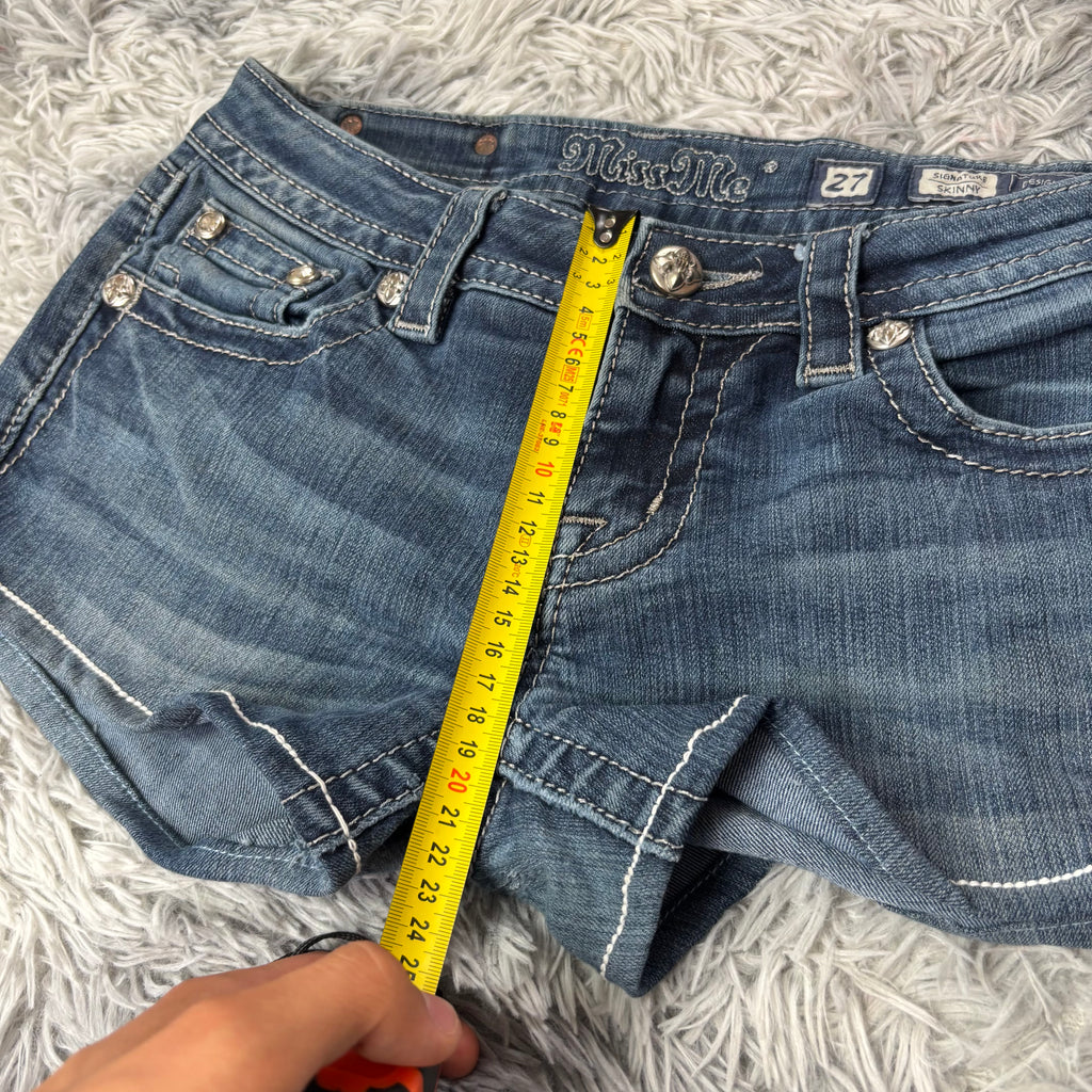 Süße Miss me shorts /hotpants vintage women 00s 90s (S-M) S3