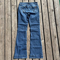Süße Y2K Jeans mit backprint /streetwear women 00s 90s vintage baddie (XS-S) S41