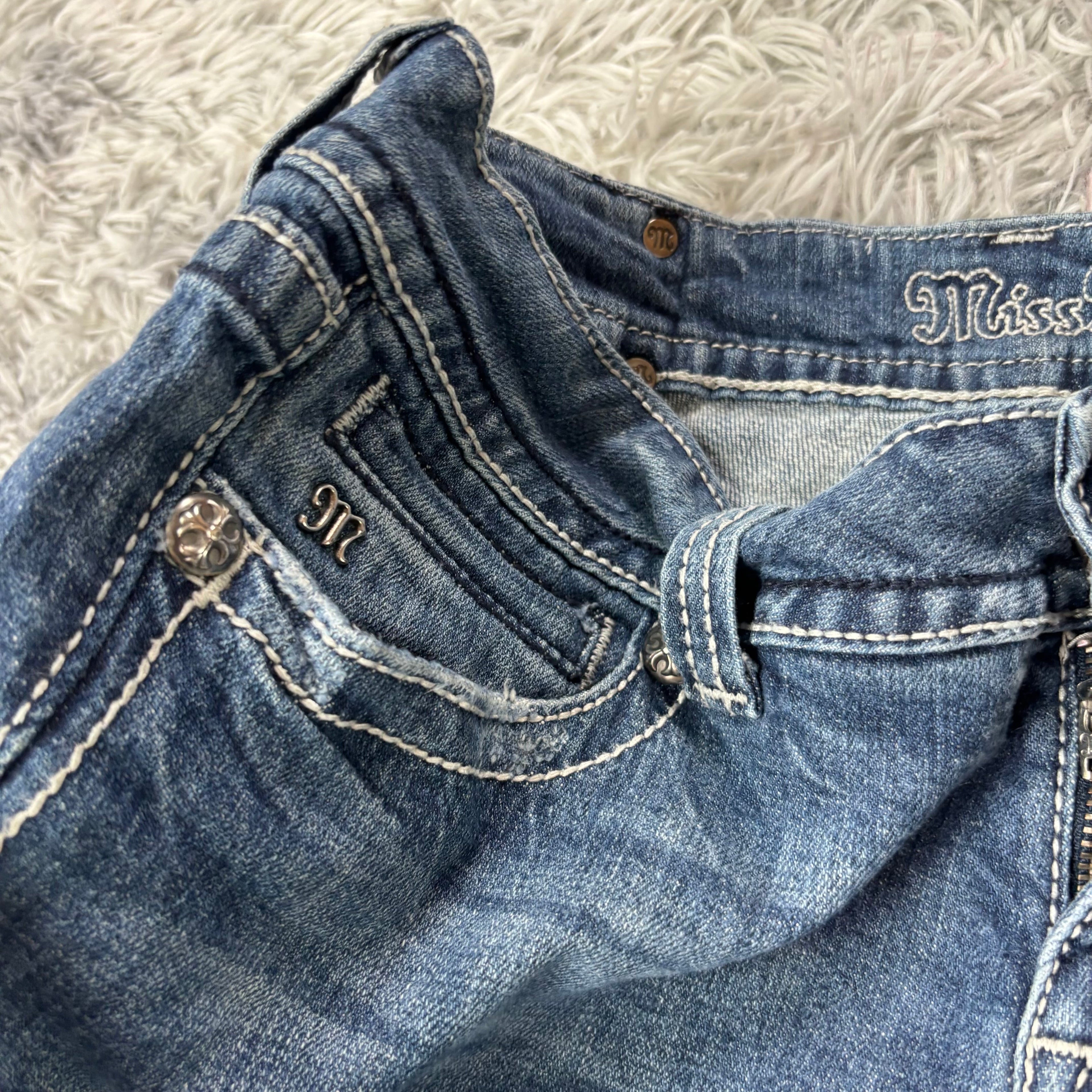 Süße Miss Me Shorts /hotpants women vintage 00s 90sstyle (M-L) S6