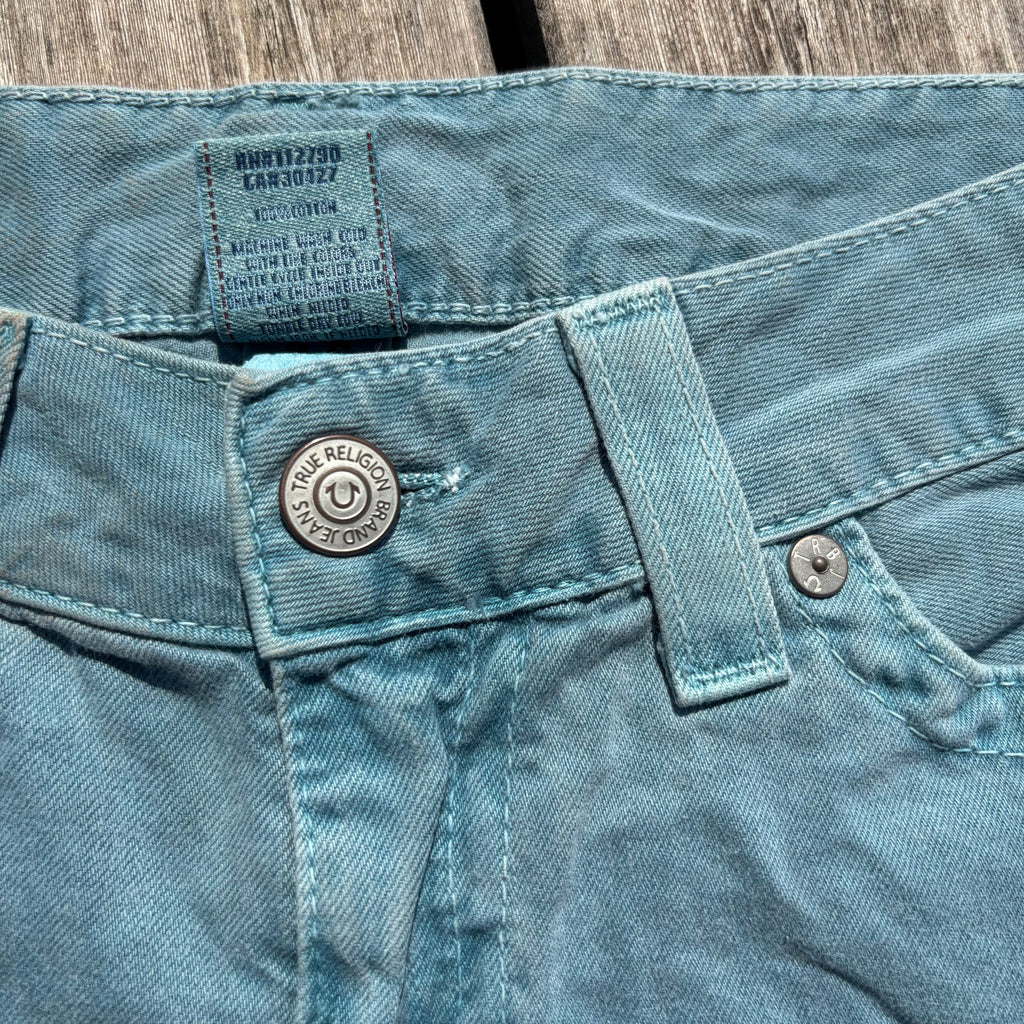Süße True Religion Shorts/ Hotpants für Frauen /90s 00s streetwear vintage baddie (M-L) S110