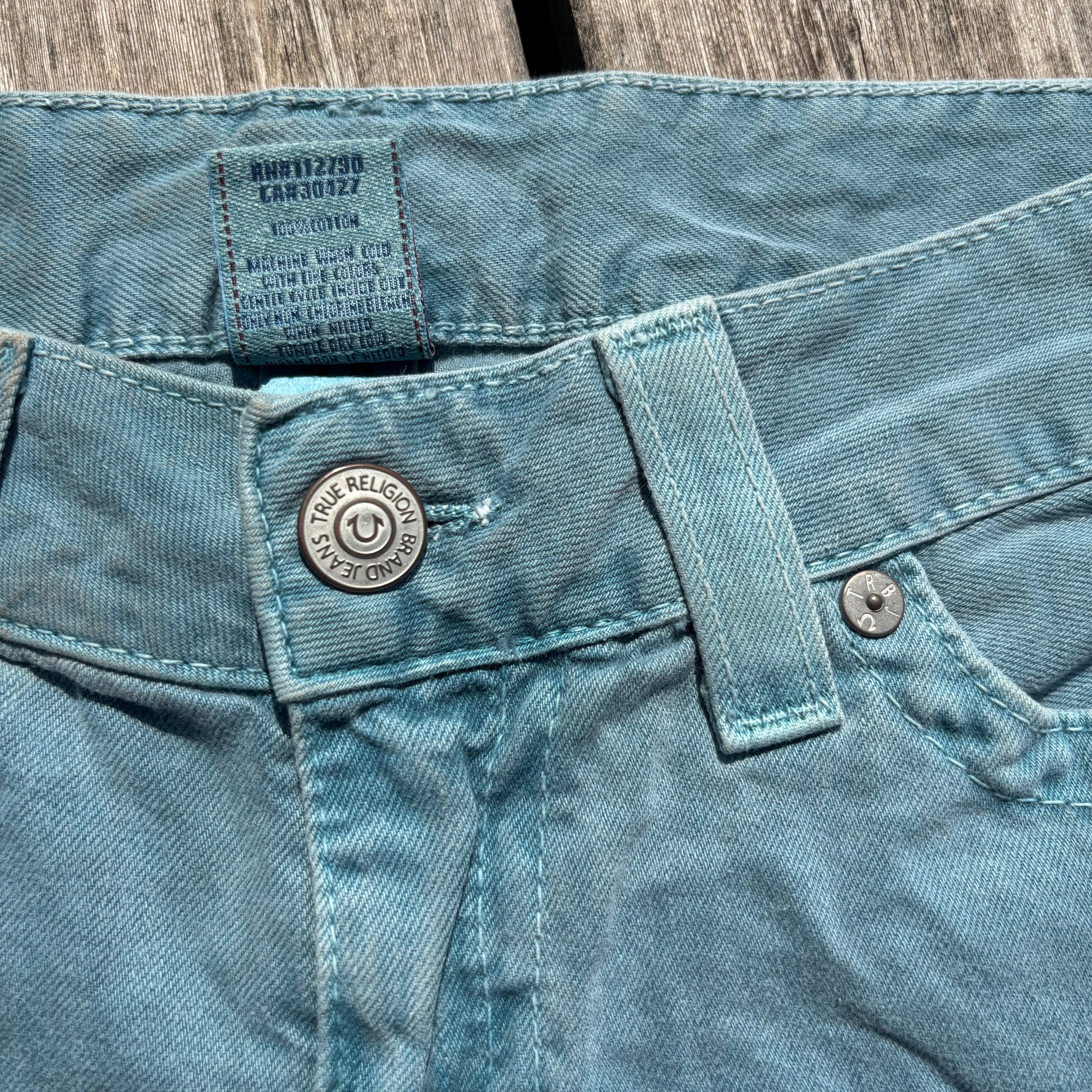 Süße True Religion Shorts/ Hotpants für Frauen /90s 00s streetwear vintage baddie (M-L) S110