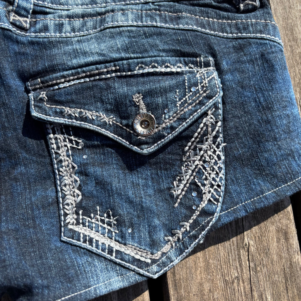 Süße Y2K Shorts / hotpants women 00s 90s vintage baddie (L-XL) S46