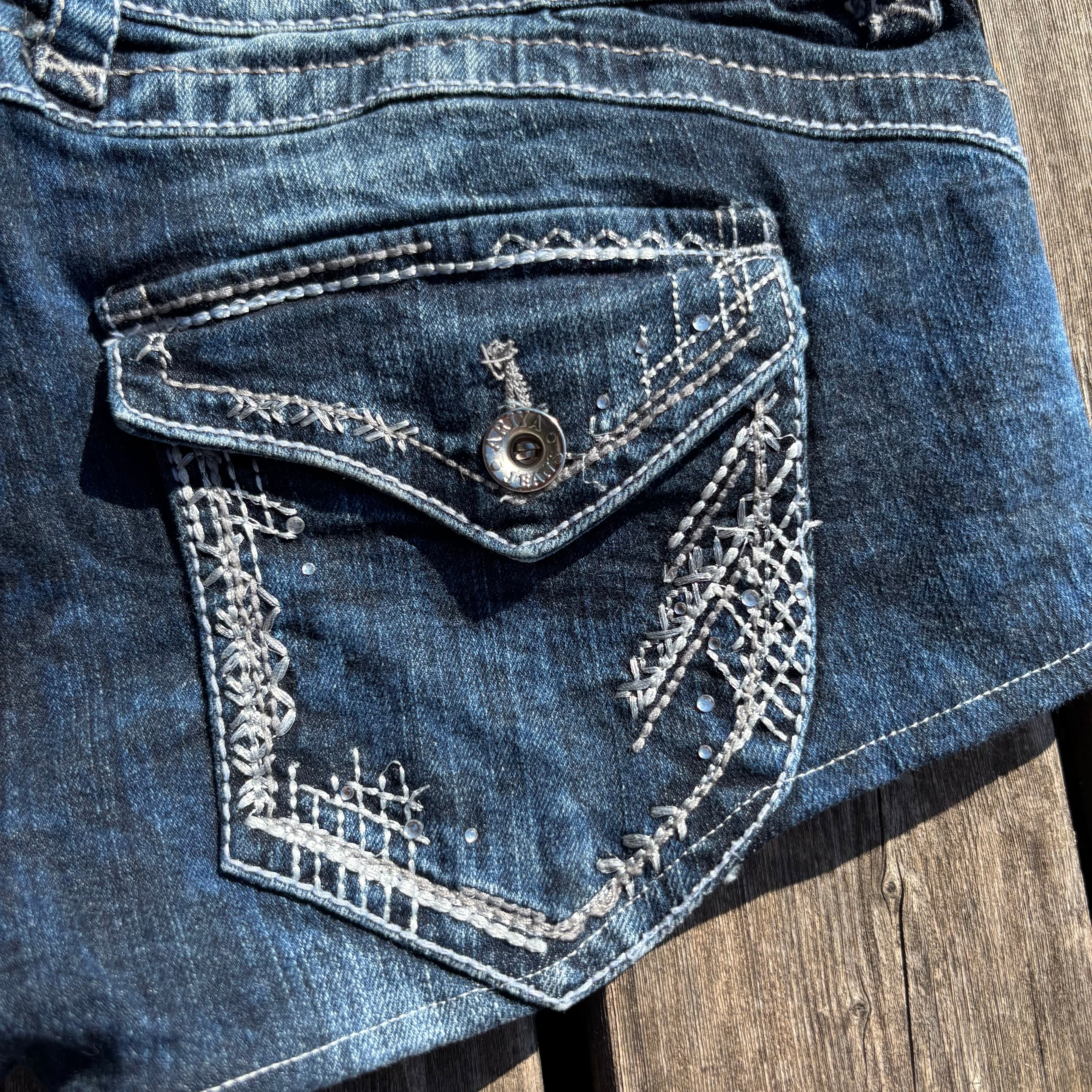 Süße Y2K Shorts / hotpants women 00s 90s vintage baddie (L-XL) S46