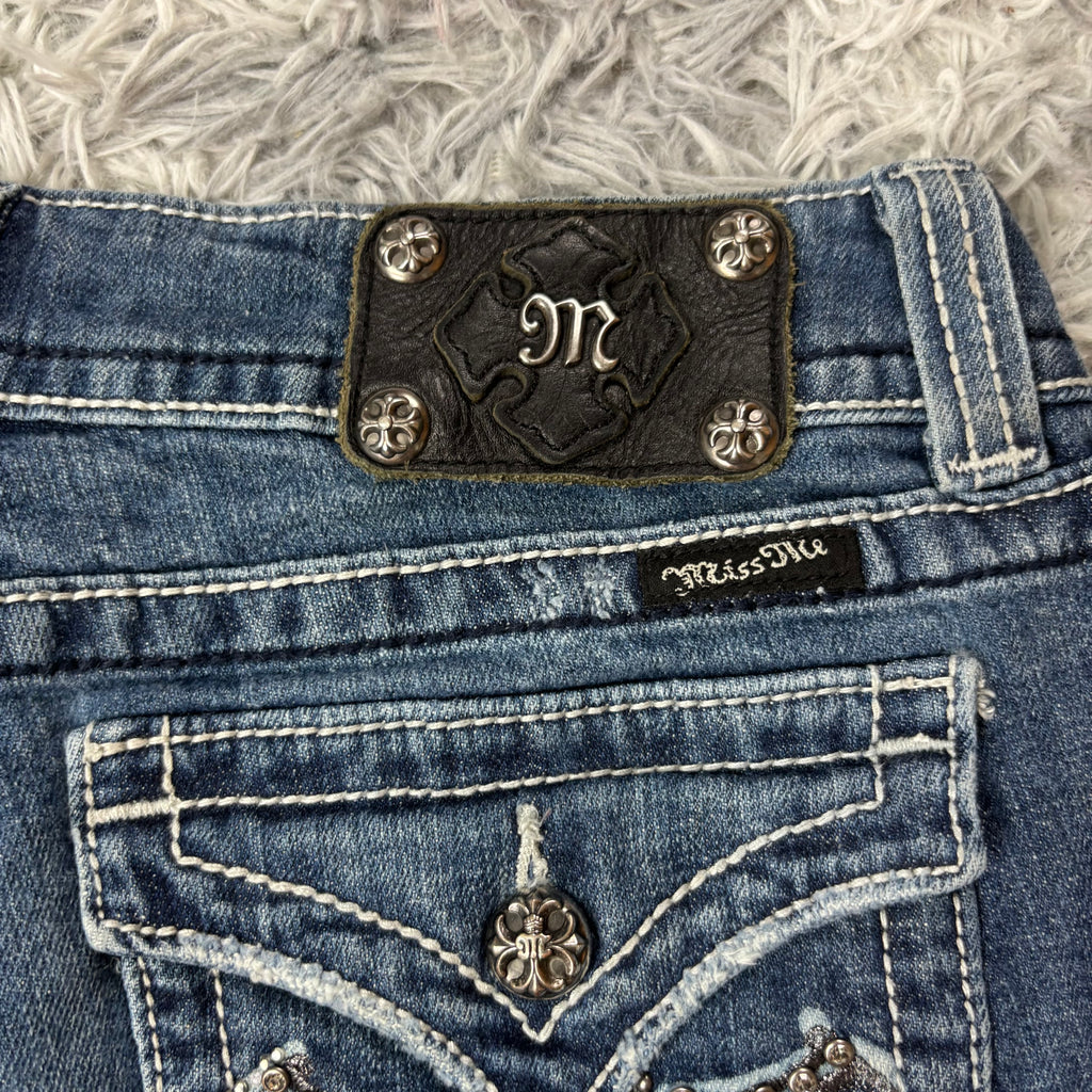 Süße Miss Me Shorts /hotpants women vintage 00s 90sstyle (M-L) S6