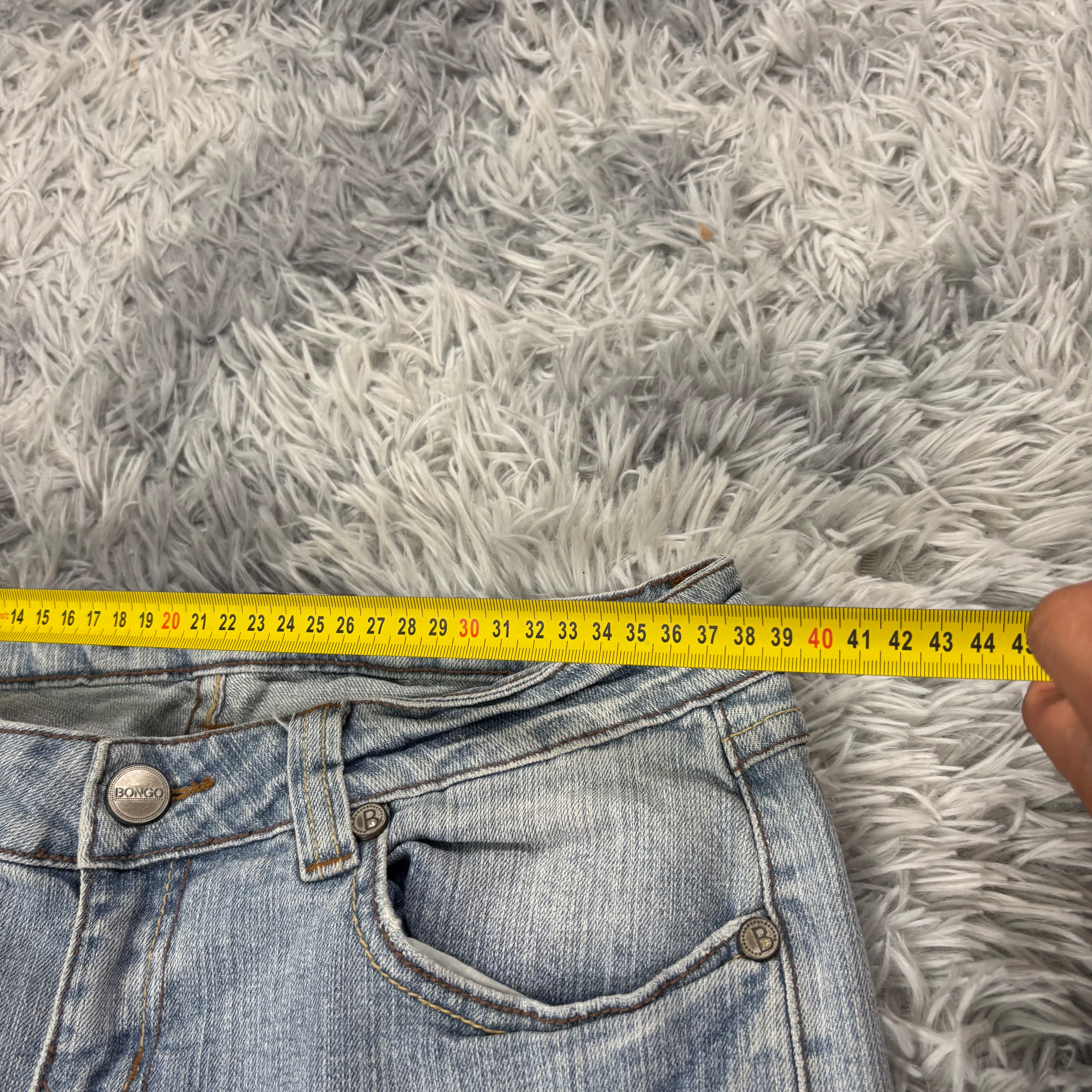 Süße Y2K Vintage Bootcut Lowwaist Jeans /streetwear women 00s 90s S13 (M)