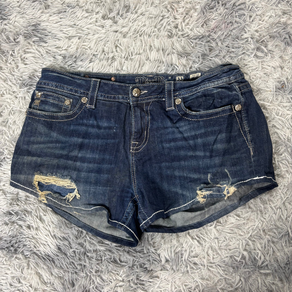 Süße Miss Me Shorts für Frauen /vintage 00s 90s style XXL S7