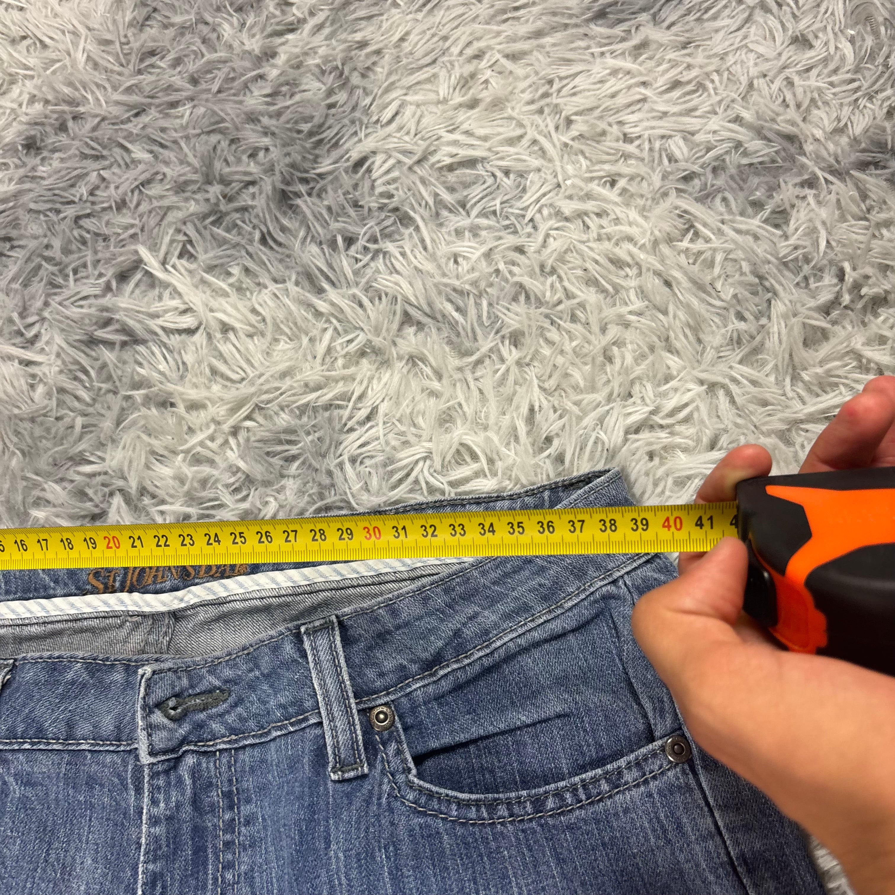Süße Y2K Bootcut jeans mit backprint /women 00s 90s baddie (M) S20