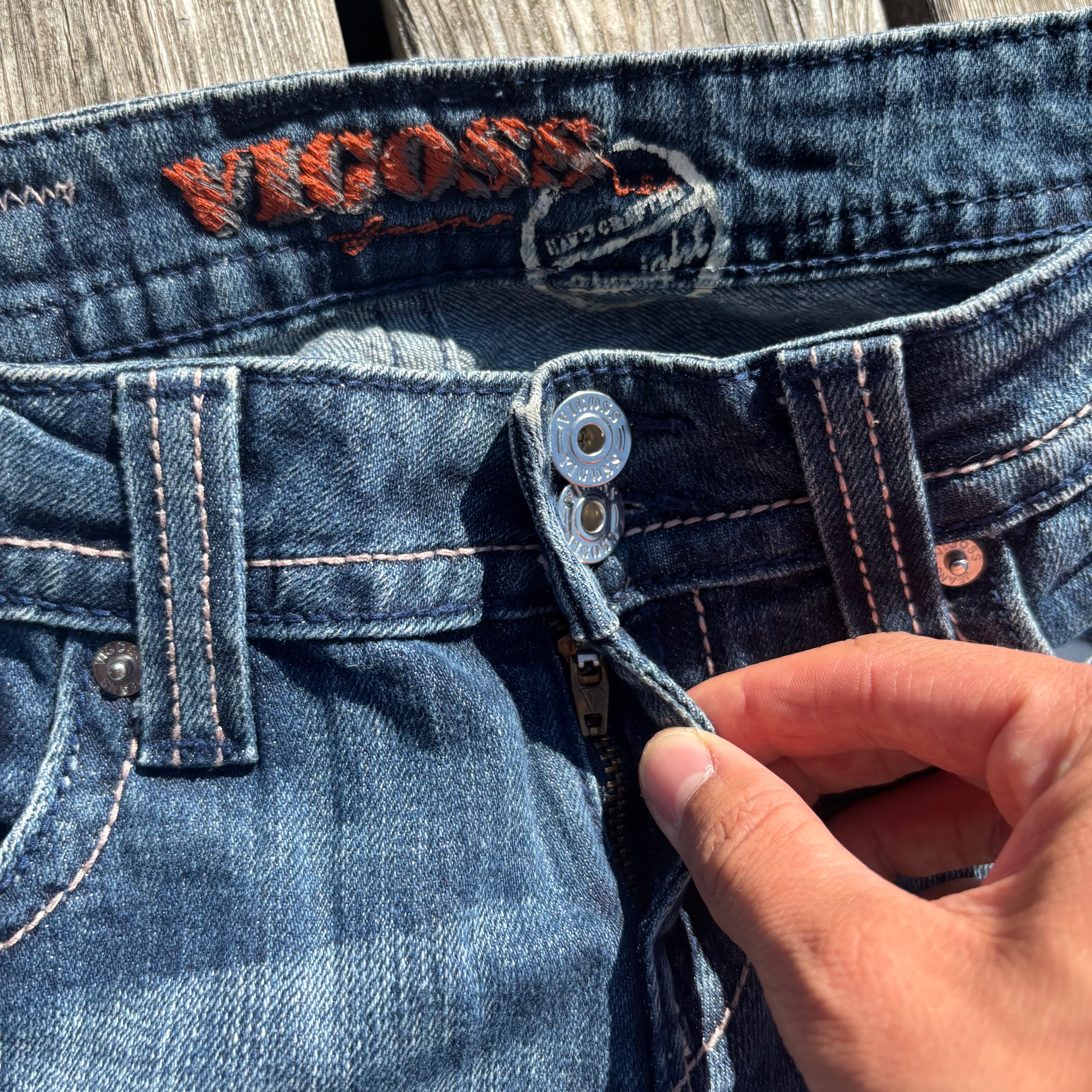 Süße Y2K Vigoss Lowwaist jeans /straight women 00s 90s vintage (XS-S) S37