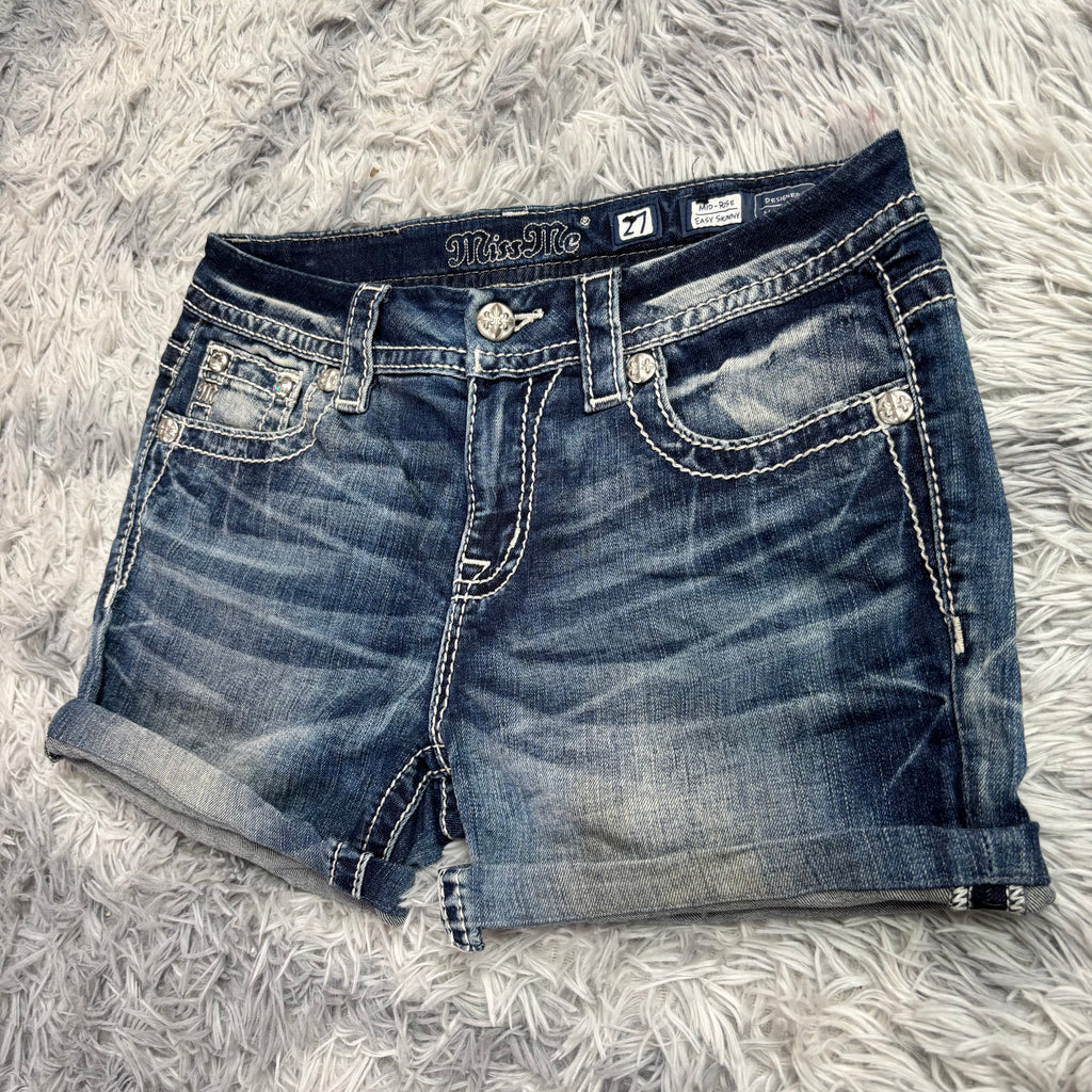 Miss me Shorts / Hotpants mit  besonderem Backprint