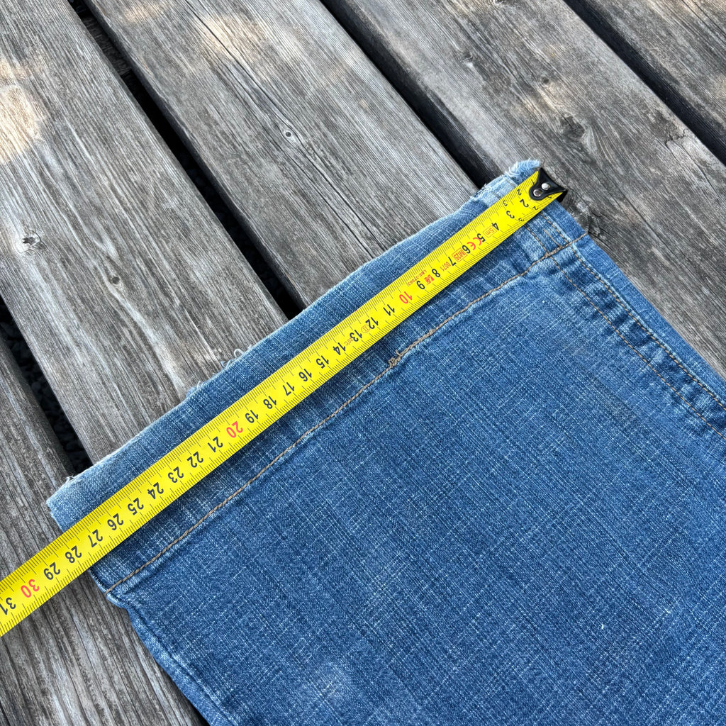 Süße Y2K Lowwaist Bootcut Jeans mit tollen Backprint /women 00s 90s vintage baddie S93 XS