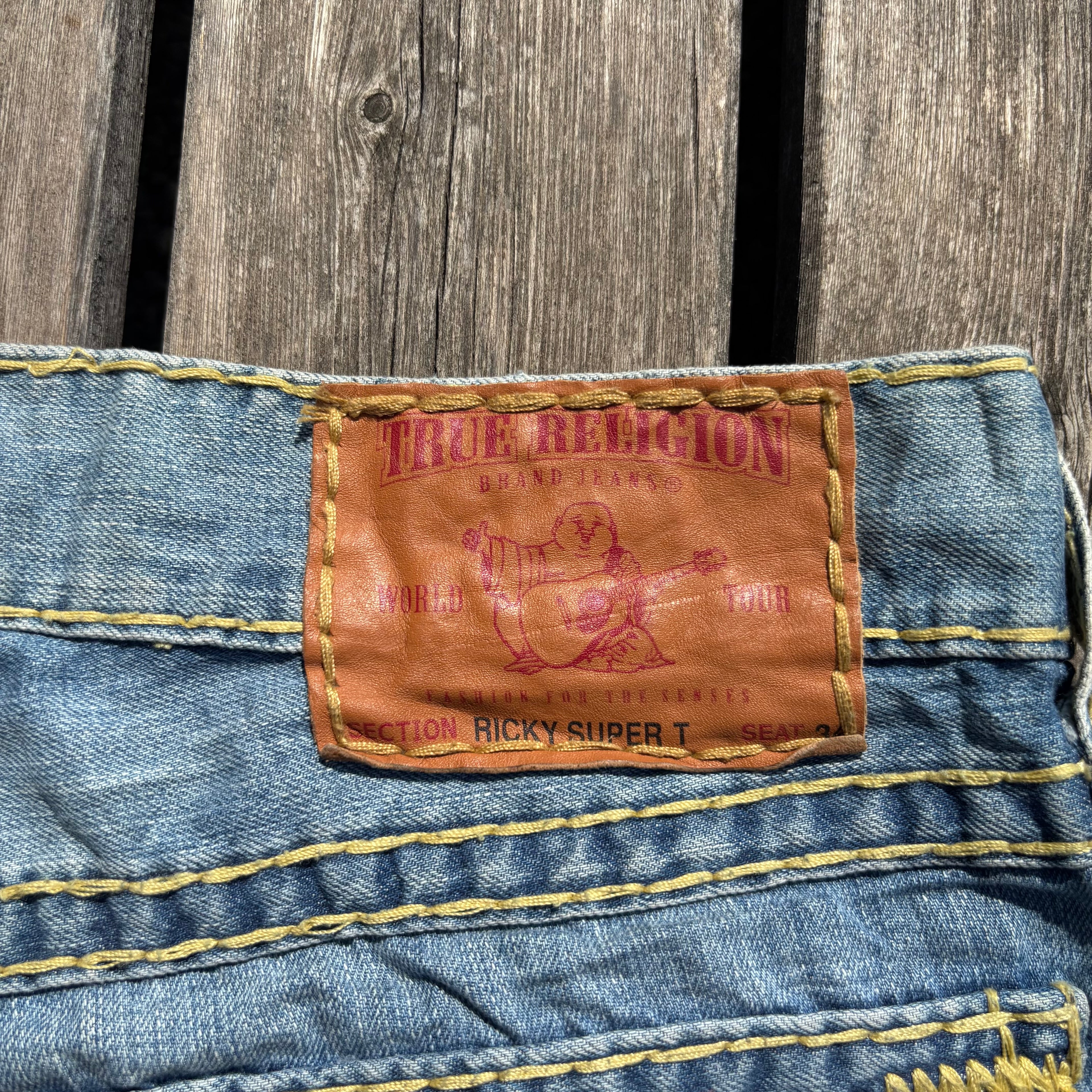 Süße True Religion Shorts/ Hotpants für Frauen /90s 00s streetwear vintage baddie (L) S109