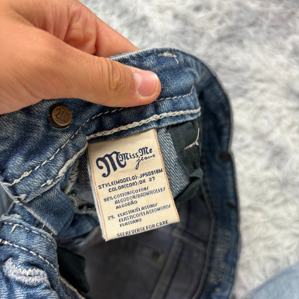 Süße Miss Me shorts /hotpants women vintage 00s 90s style S-M) S5