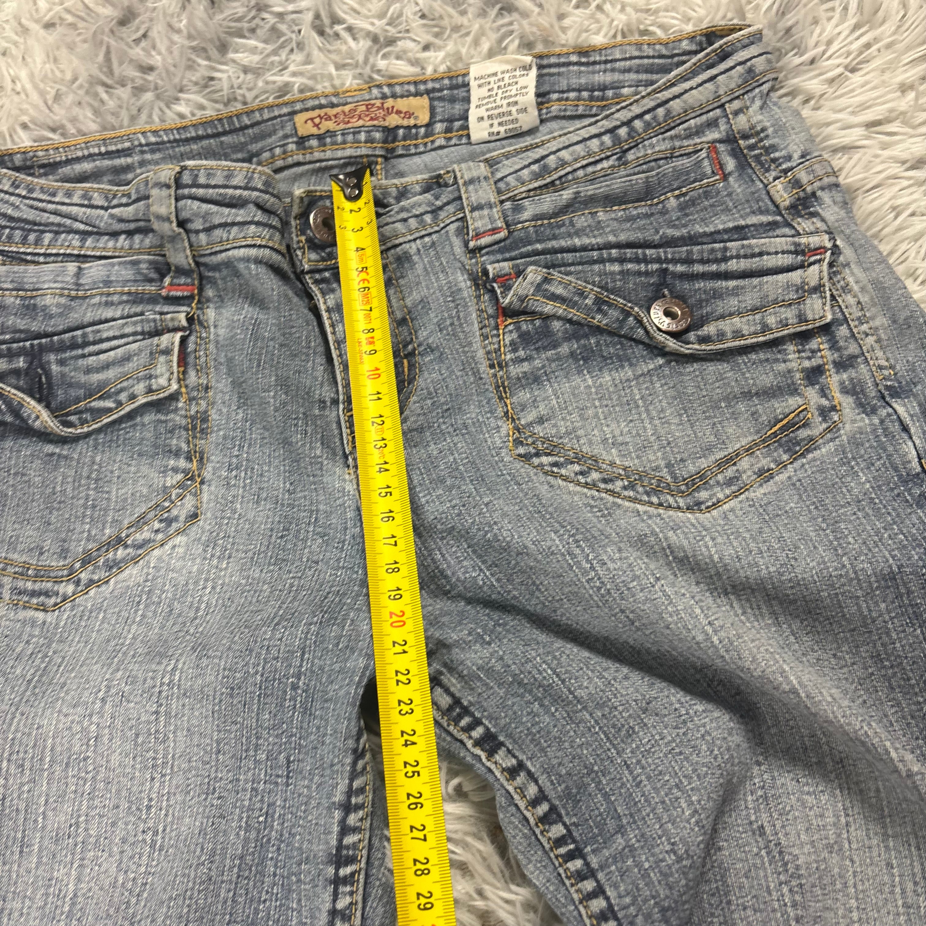 Süße Lowwaist Bootcut Jeans mit Backprint /vintage 00s 90s (M) S16