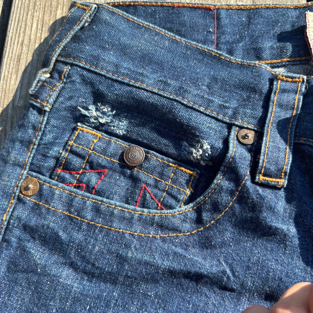 Süße True Religion Shorts / Hotpants für Frauen /M 00s 90s vintage baddie S75