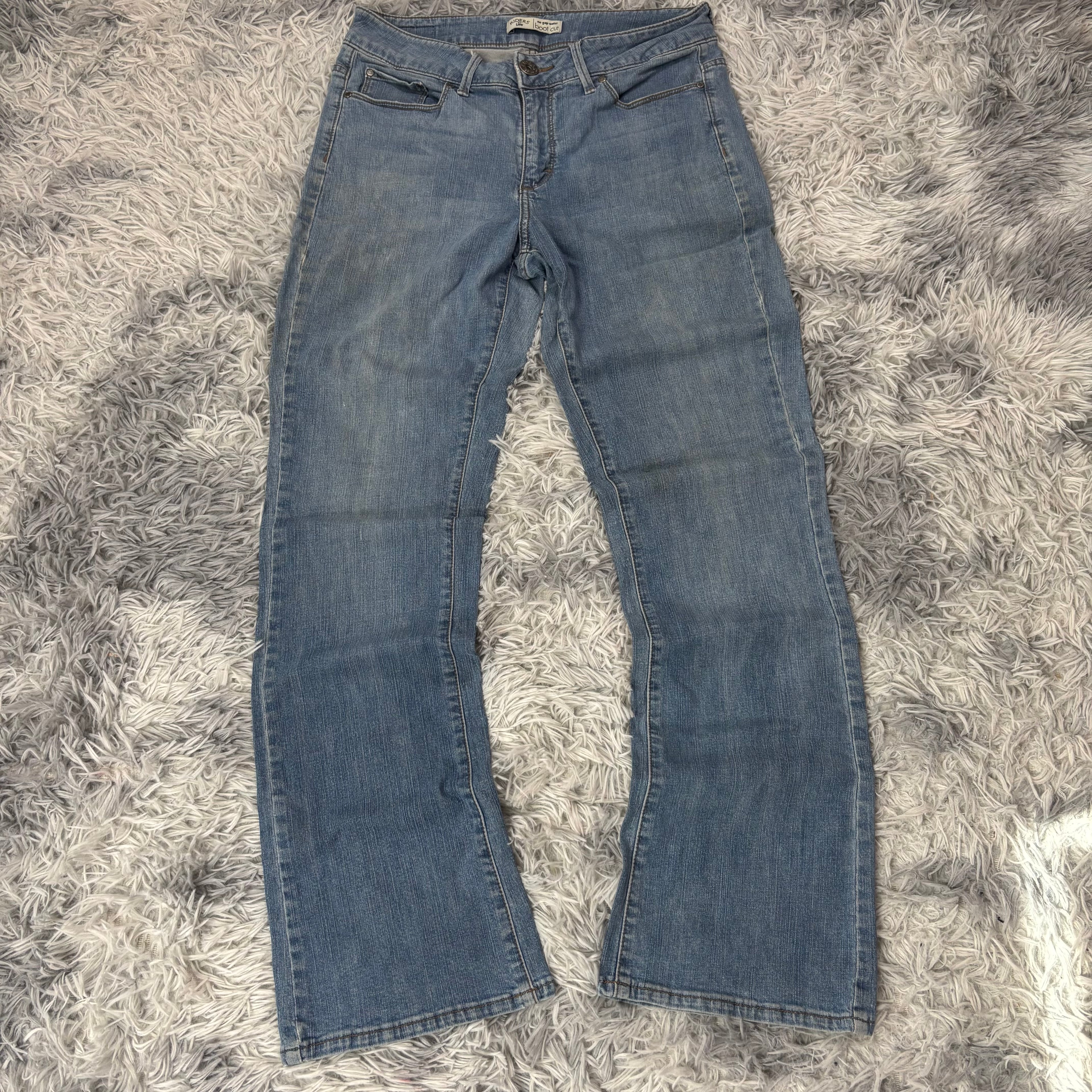Lowwaist Bootcut Jeans /women vintage streetwear y2k 00s 90s. (S2)
