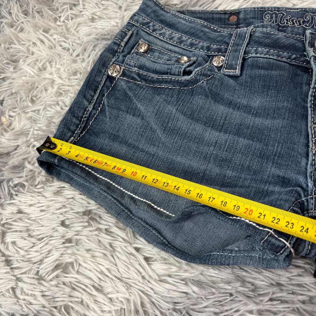 Süße Miss me shorts /hotpants vintage women 00s 90s (S-M) S3