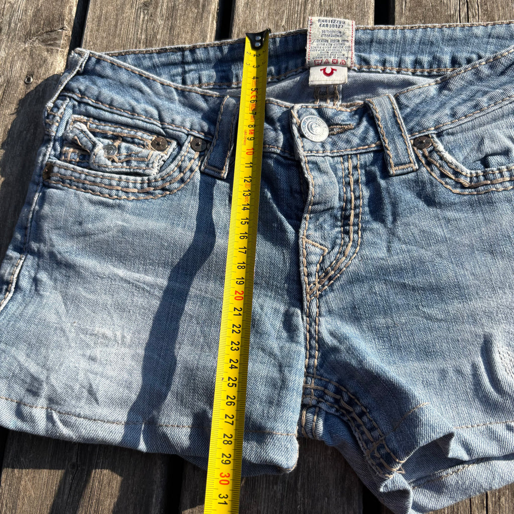 True Religion shorts/ hotpants 00s 90s vintage baddie S52(S)