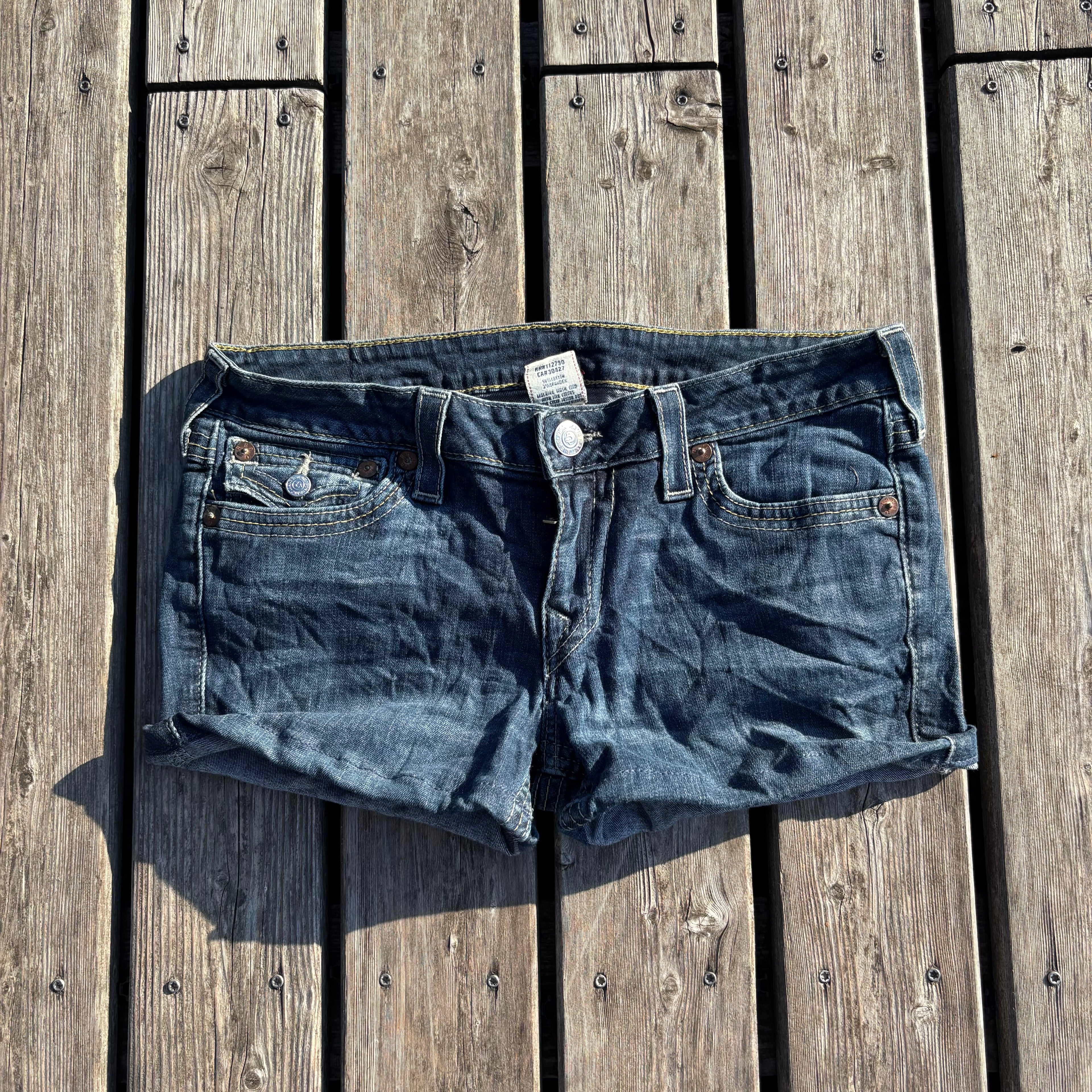 Süße True Religion Shorts /Hotpants /00s 90s vintage baddie S53 (L)