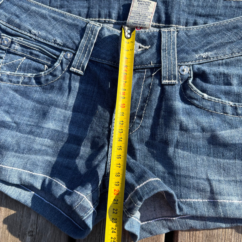 True Religion Shorts / Hotpants women 00s 90s vintage baddie S55 (L)