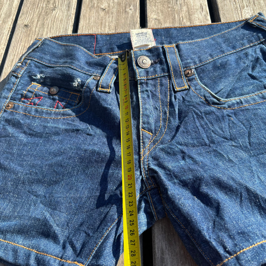 Süße True Religion Shorts / Hotpants für Frauen /M 00s 90s vintage baddie S75