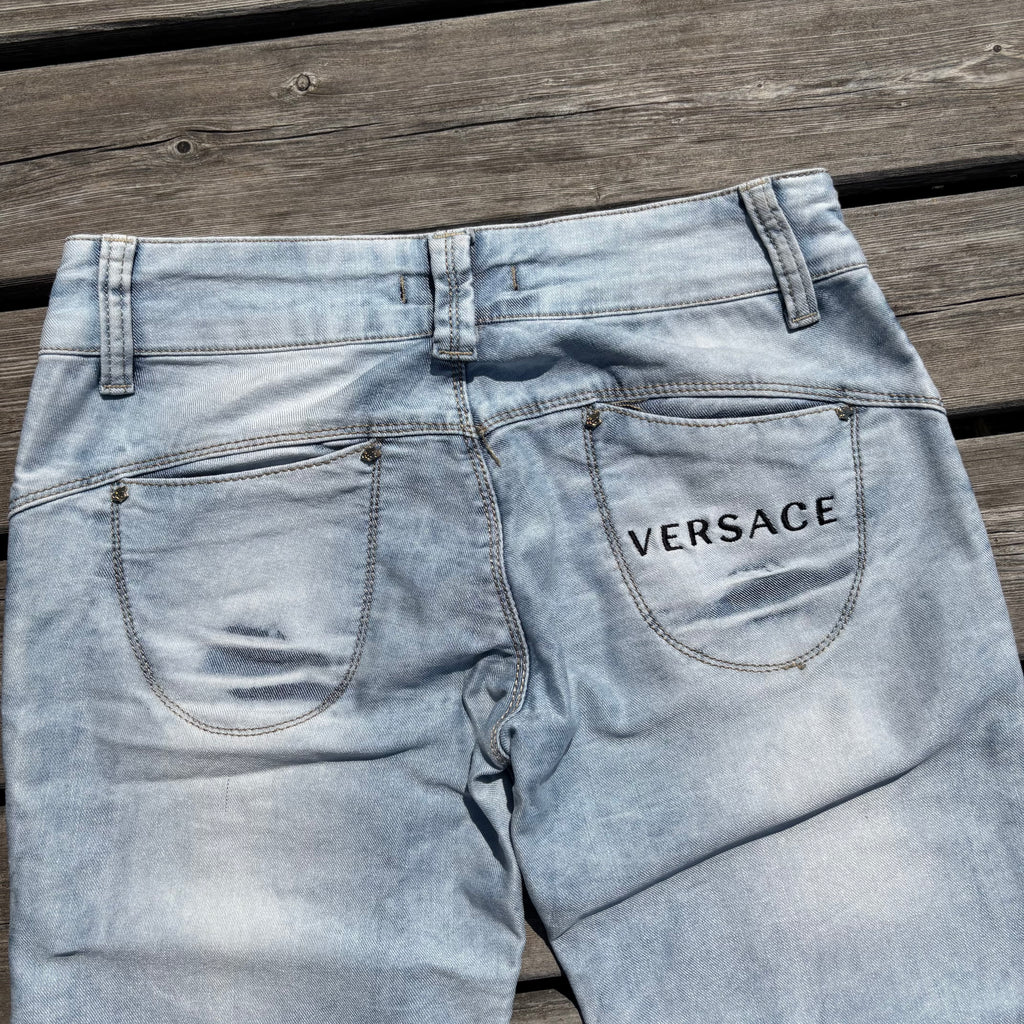 Versace Designer Jeans für Frauen Lowwaist Bootcut women vintage 90s 00s (S95) S