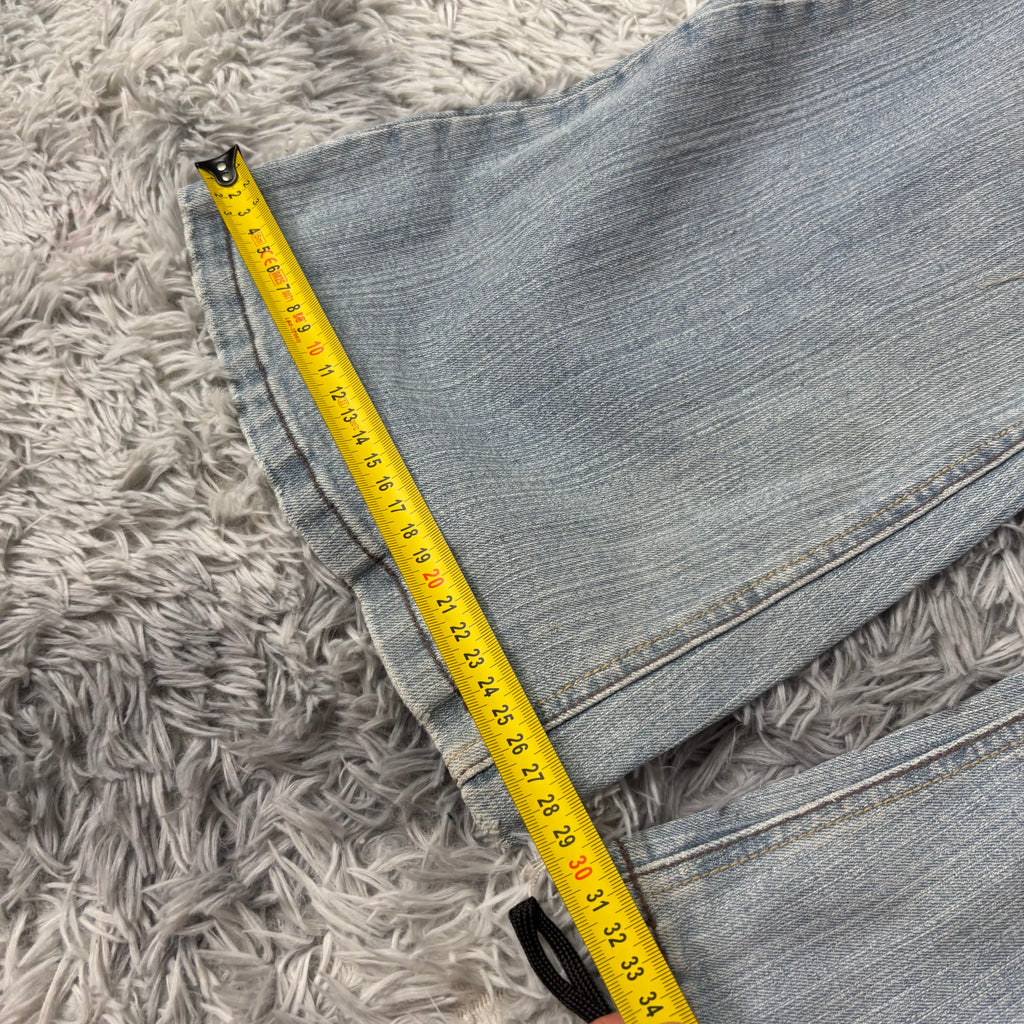 Süße Y2K Vintage Bootcut Lowwaist Jeans /streetwear women 00s 90s S13 (M)